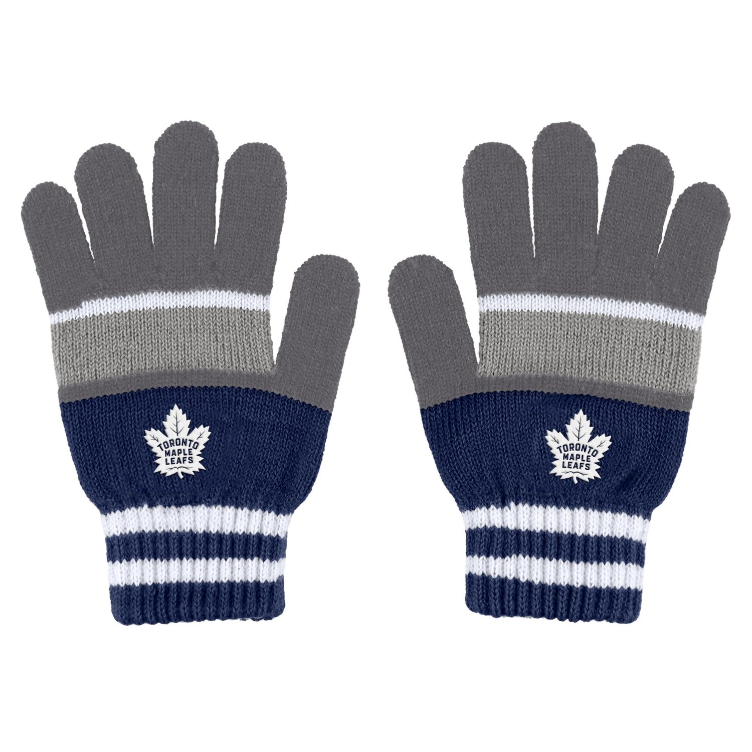 WEAR by Erin Andrews Toronto Maple Leafs Stripe Glove  Scarf Set                                                                 - view number 2