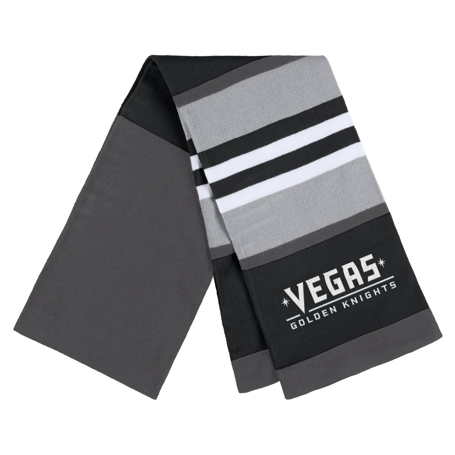 WEAR by Erin Andrews Vegas Golden Knights Stripe Glove  Scarf Set                                                                - view number 3