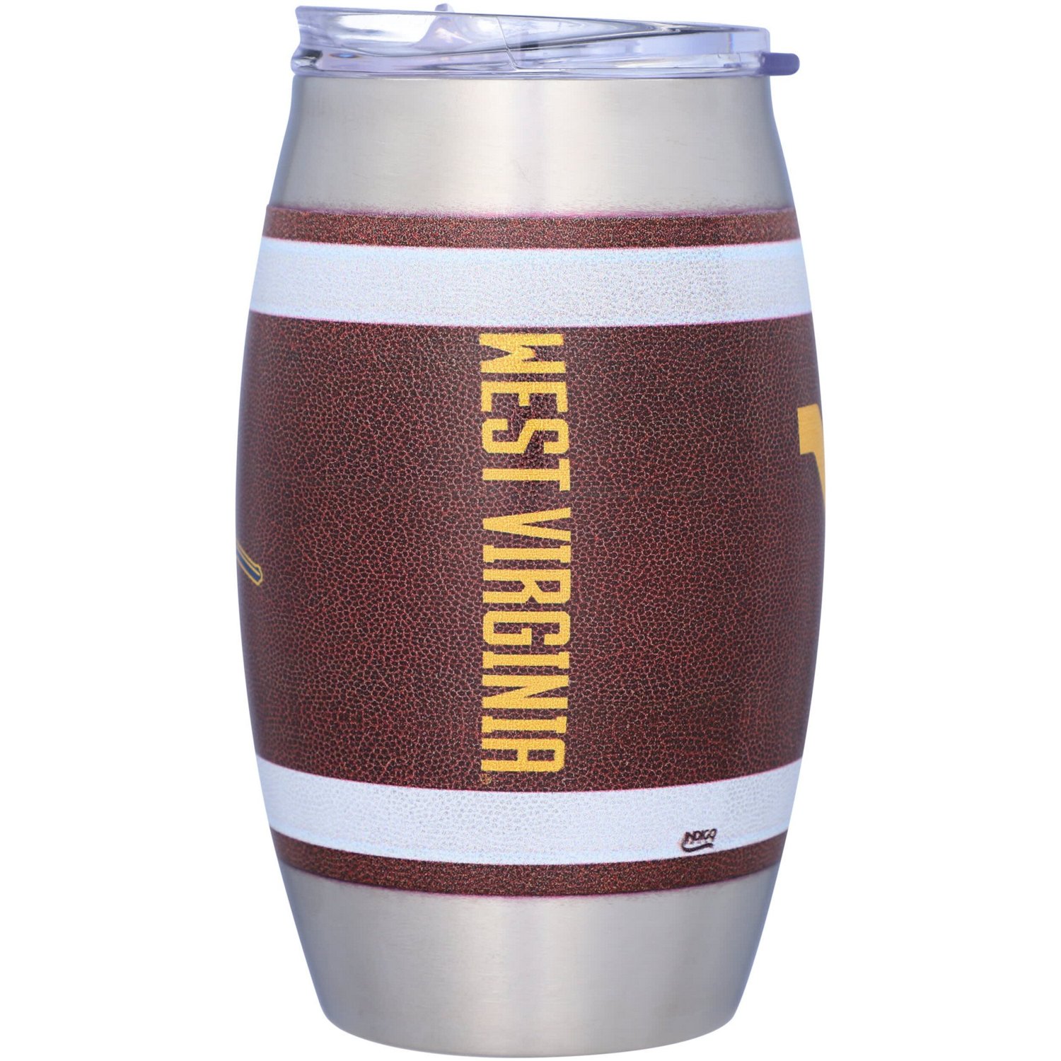 West Virginia Mountaineers 15oz Football Tumbler - view number 2