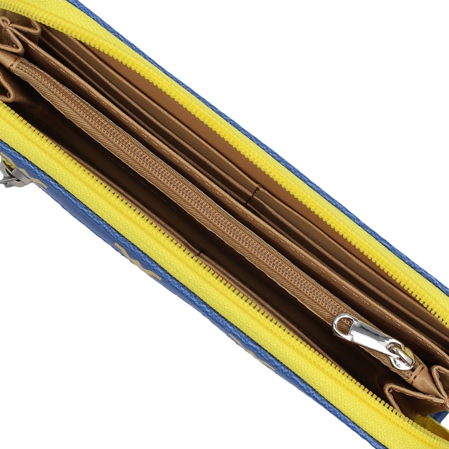 West Virginia Mountaineers Zip-Around Wristlet Wallet