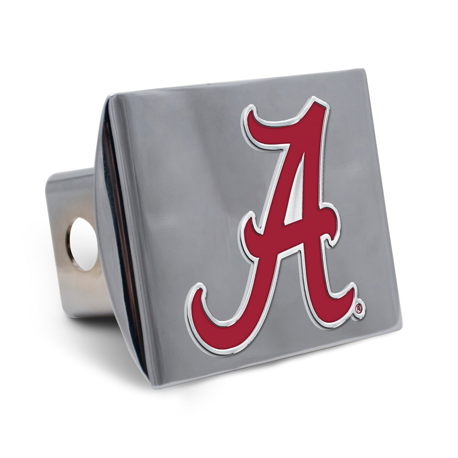 WinCraft Alabama Crimson Tide Premium Metal Hitch Cover                                                                          - view number 1