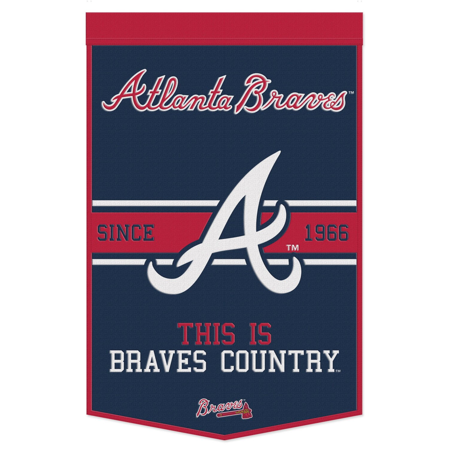 WinCraft Atlanta Braves 24" x 38" Slogan Banner