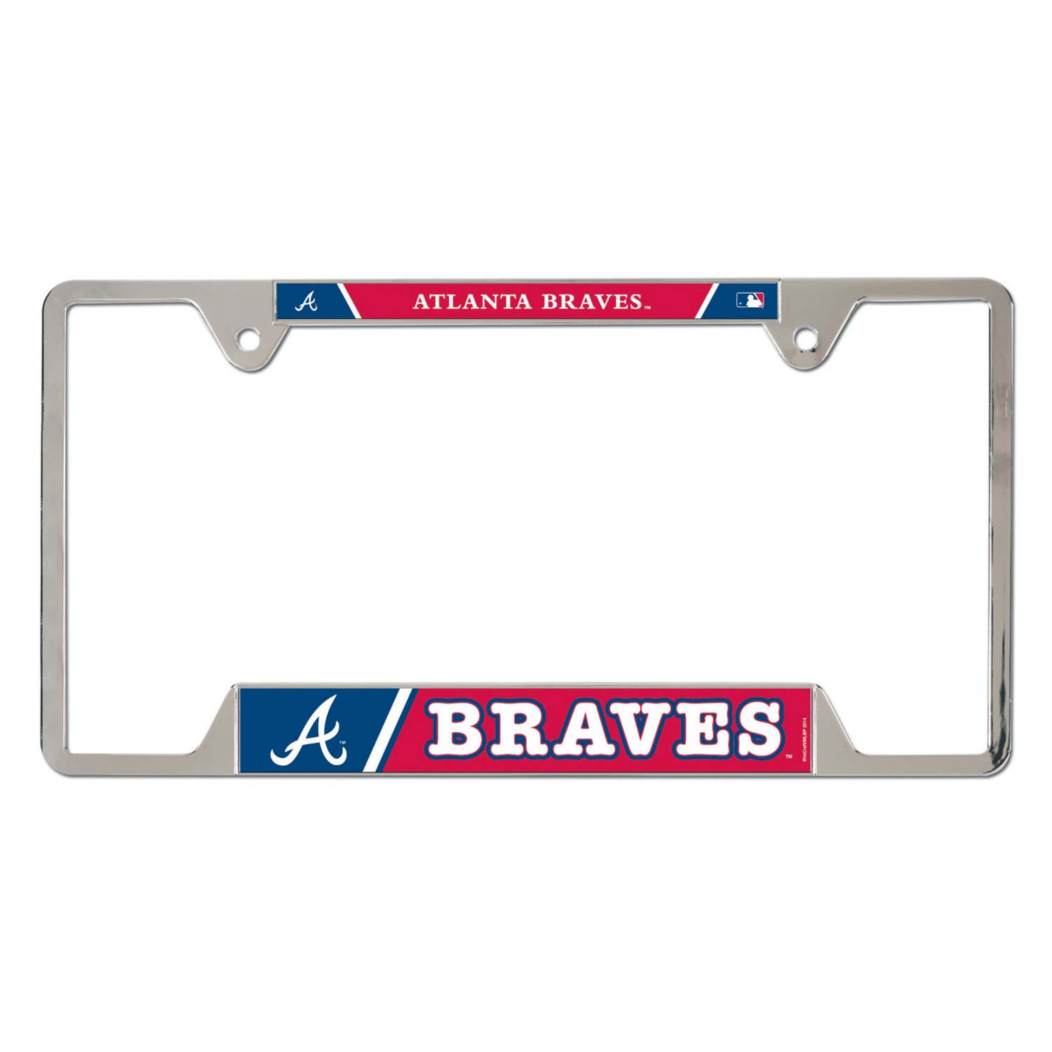 WinCraft Atlanta Braves License Plate Frame - view number 1