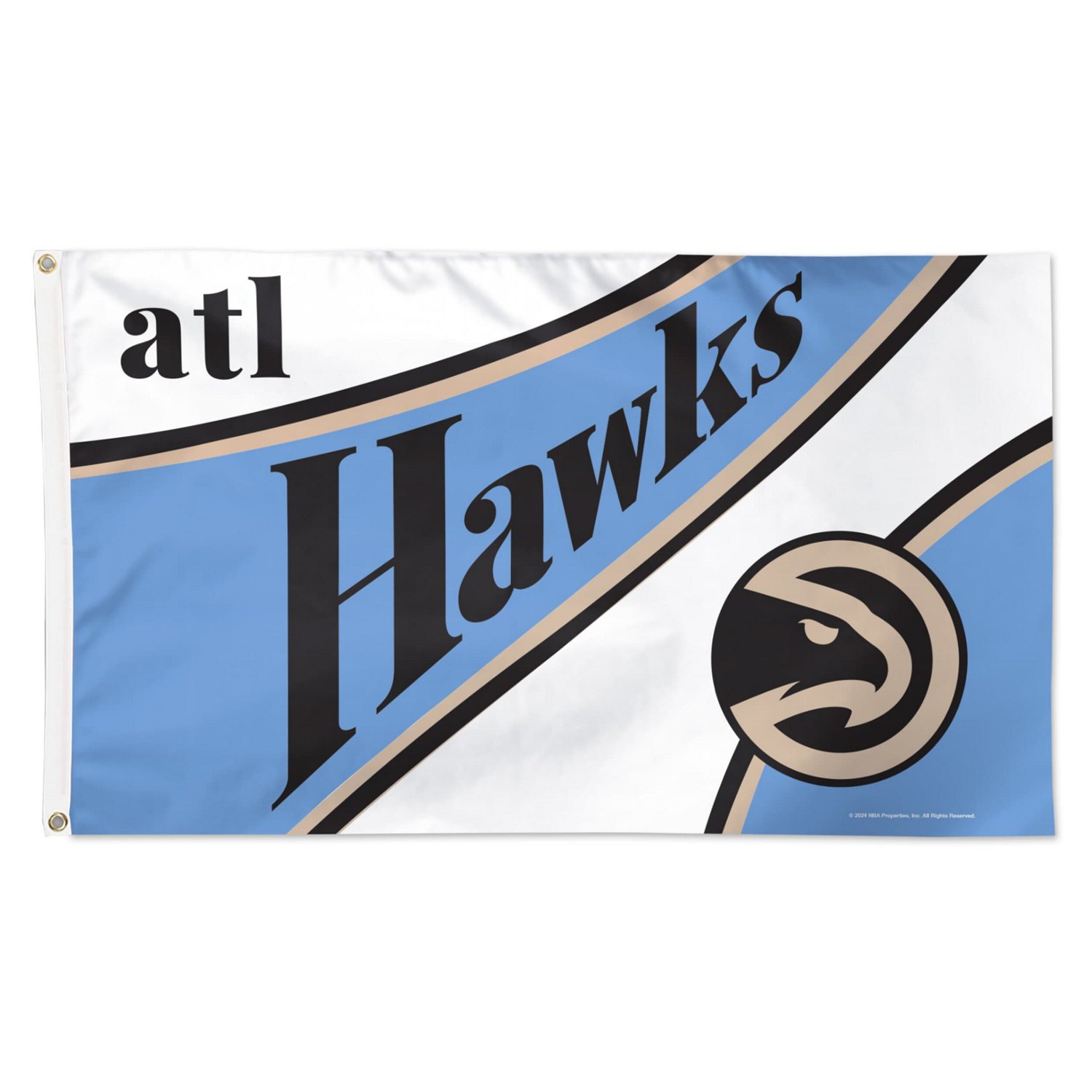WinCraft Atlanta Hawks 2024 25 City Edition One-Sided 3' x 5' Deluxe Flag                                                        - view number 1