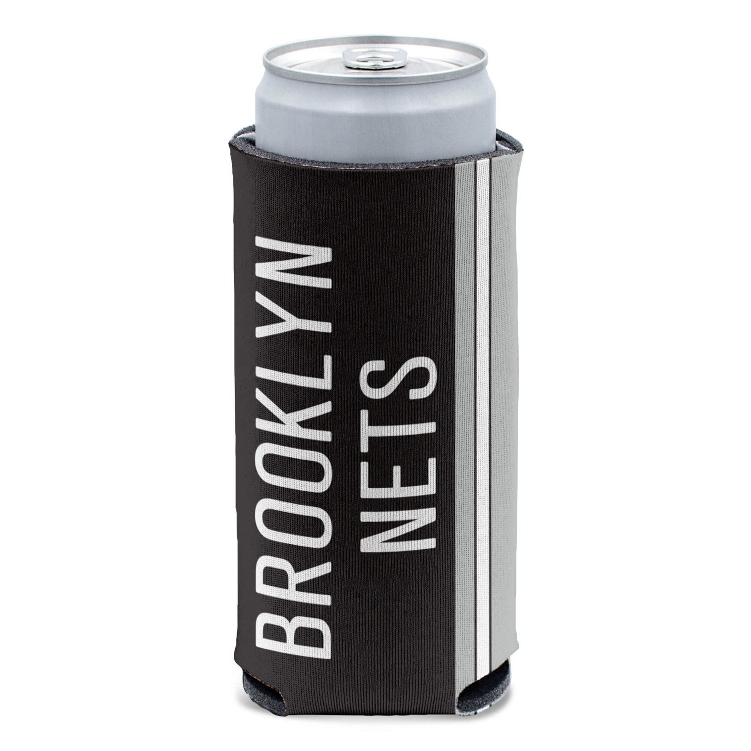 WinCraft Brooklyn Nets 12oz Slim Can Cooler - view number 2