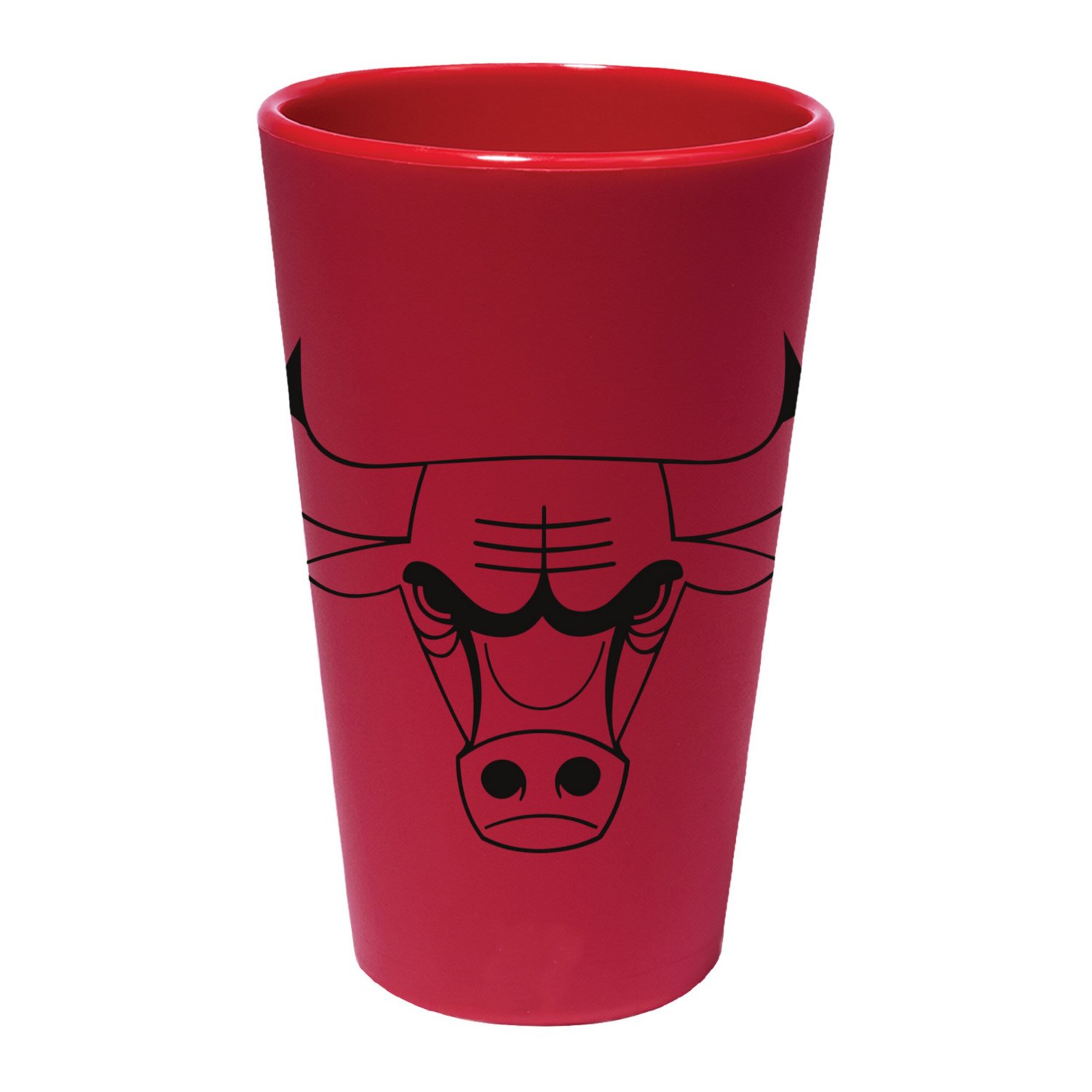 WinCraft Chicago Bulls 16oz Team Color Silicone Pint Glass