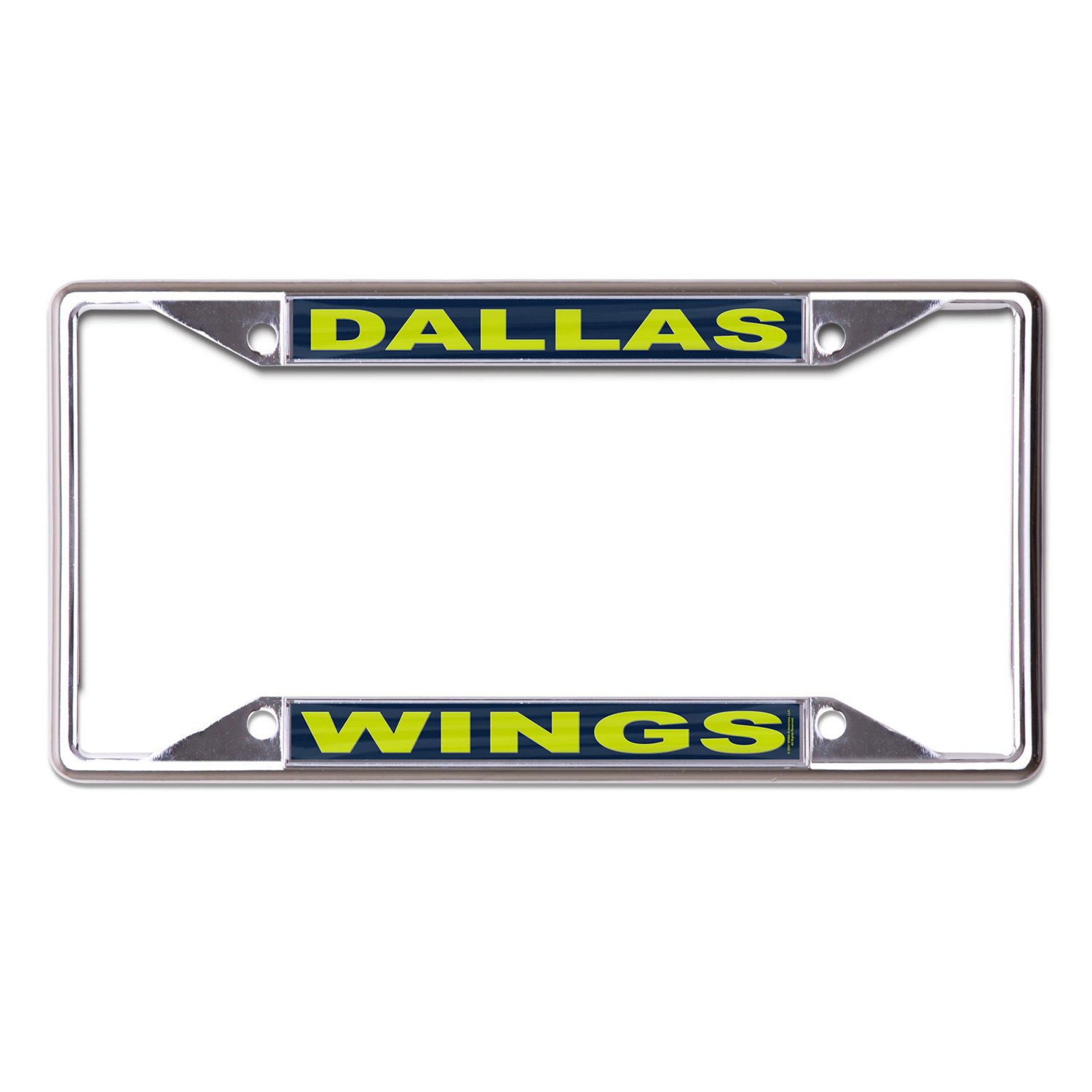 WinCraft Dallas Wings Metal Laser Cut License Plate Frame - view number 1