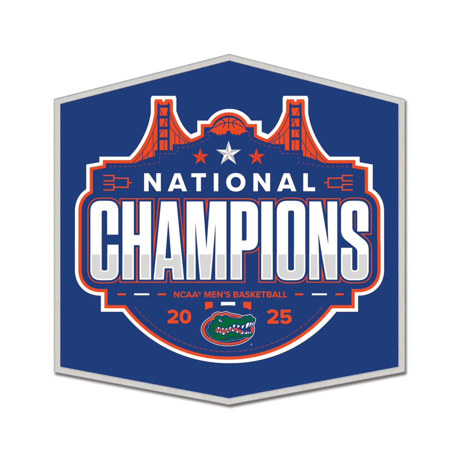 WinCraft Florida Gators 2025 NCAA Men's Basketball National Champions Collector Pin