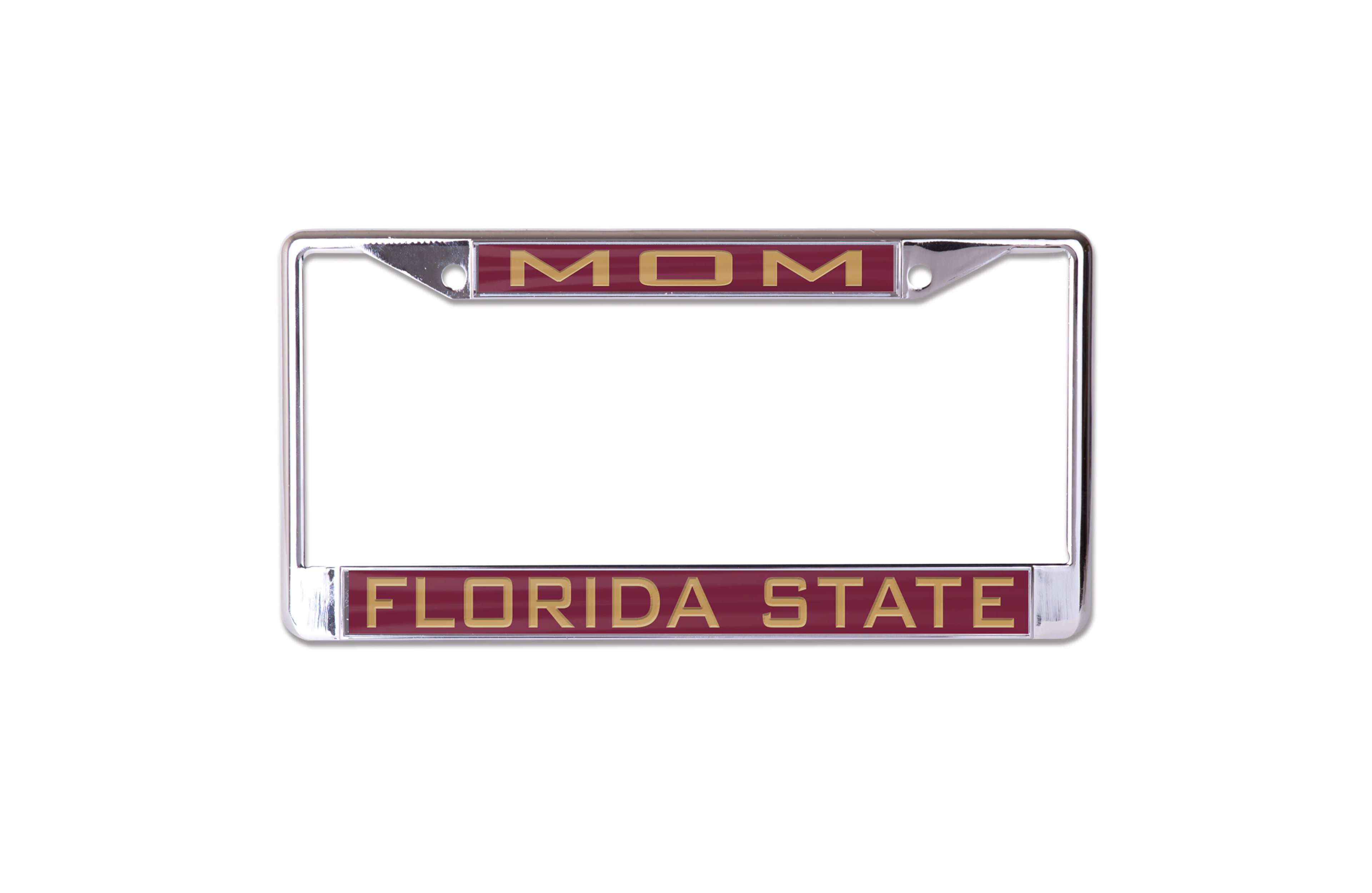 WinCraft Florida State Seminoles S L Mom License Plate Frame