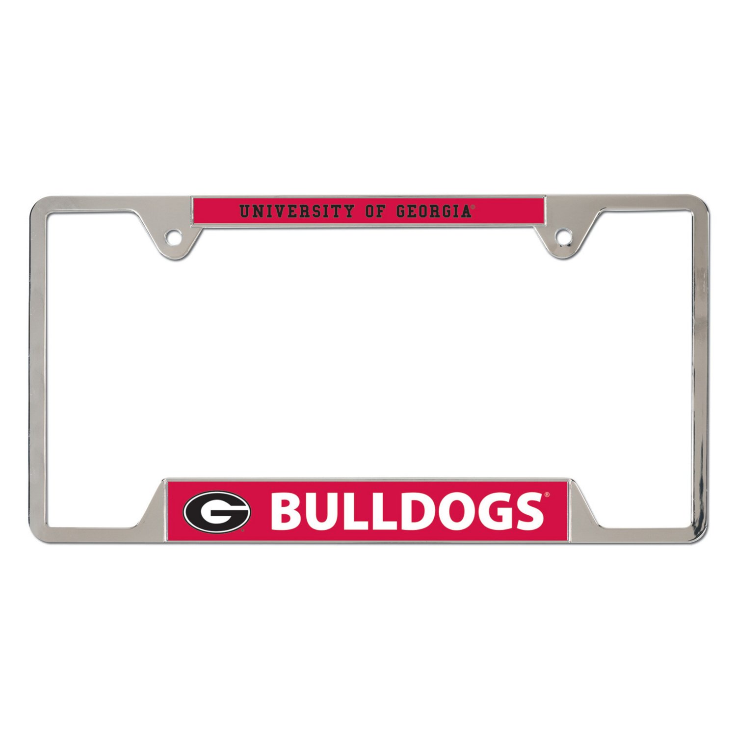WinCraft Georgia Bulldogs License Plate Frame                                                                                    - view number 1