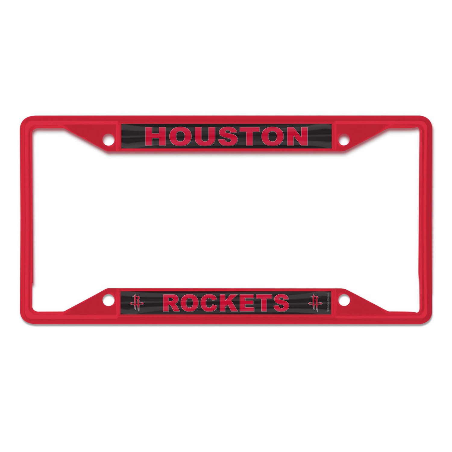 WinCraft Houston Rockets Color License Plate Frame                                                                               - view number 1