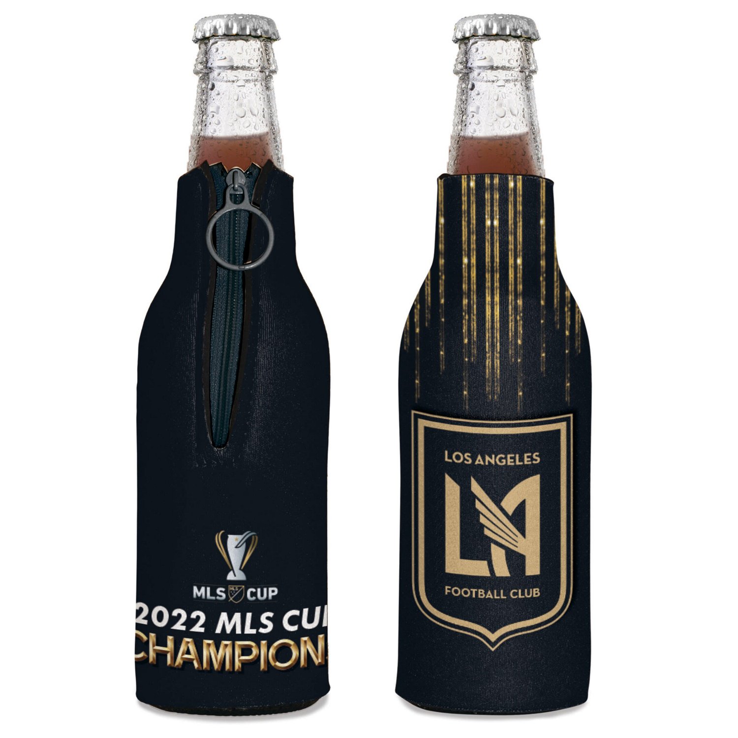WinCraft LAFC 2022 MLS Cup Champions 12oz Bottle Cooler - view number 3