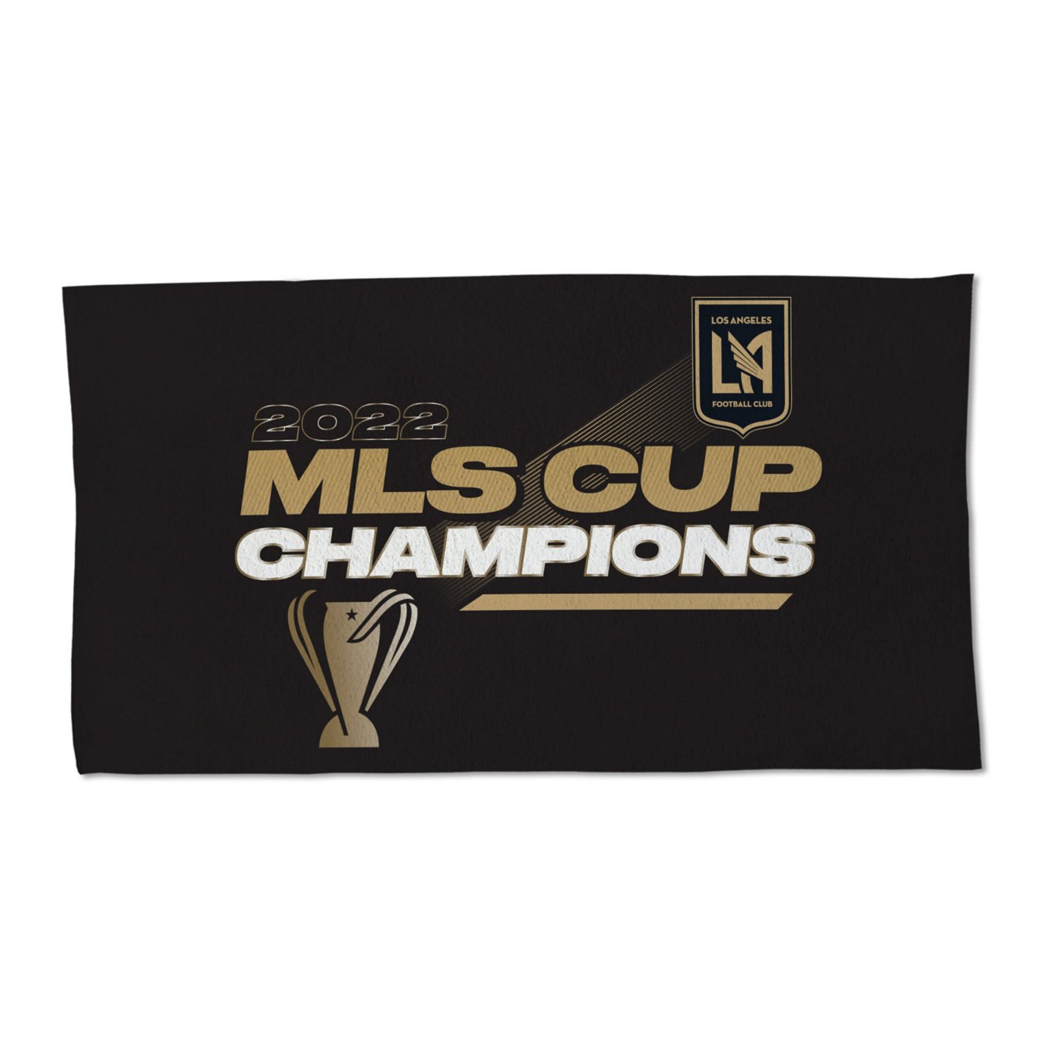 WinCraft LAFC 2022 MLS Cup Champions 22'' x 42'' Locker Room Towel - view number 1