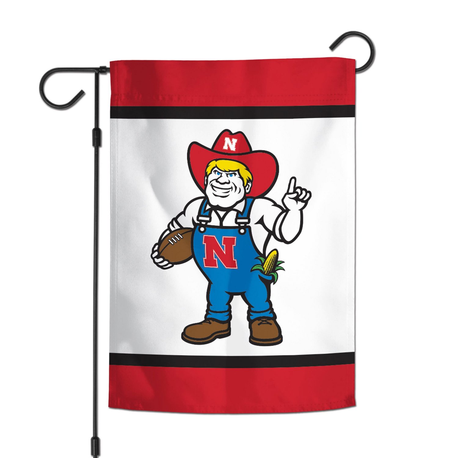 WinCraft Nebraska Huskers 12 x 18 Double-Sided College Vault Garden Flag