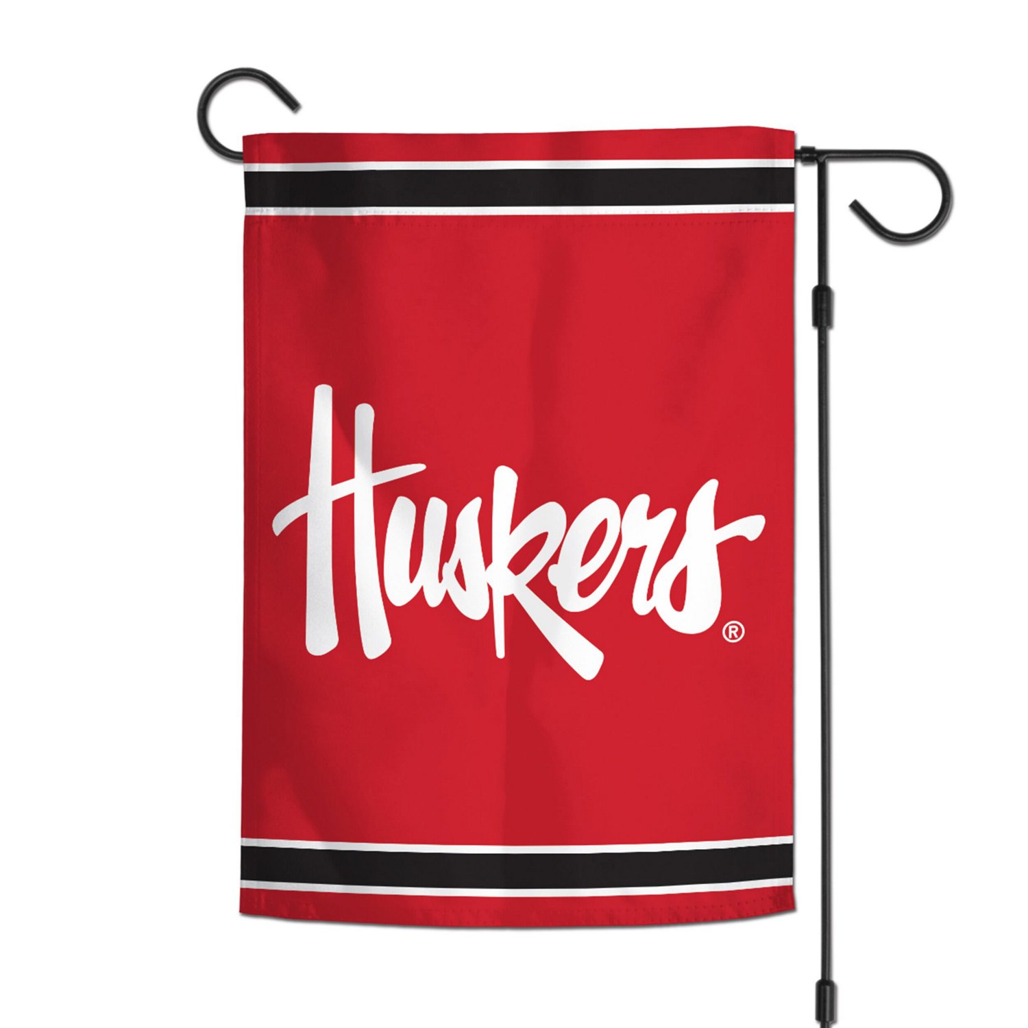 WinCraft Nebraska Huskers 12'' x 18'' Double-Sided Garden Flag                                                                   - view number 2