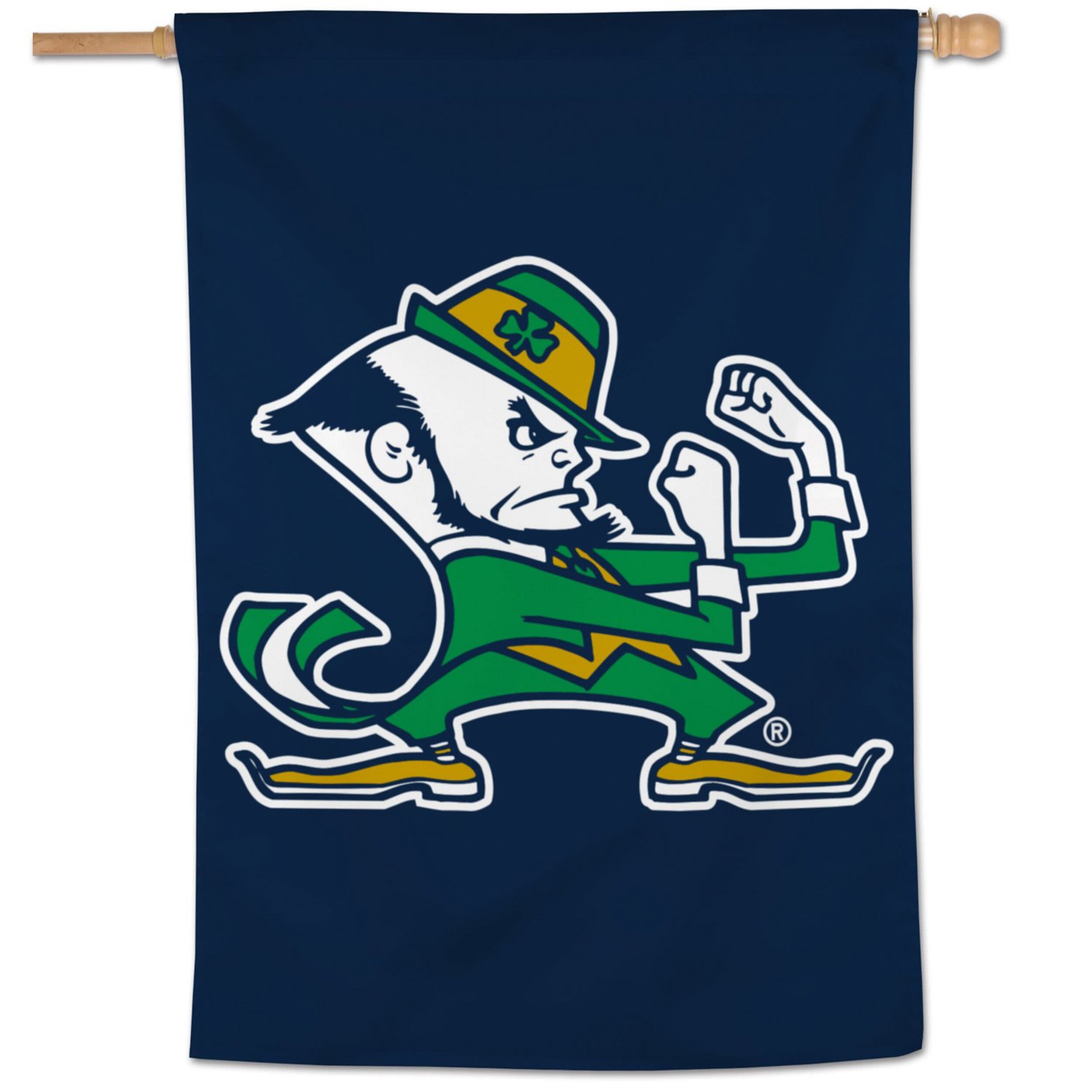 WinCraft Notre Dame Fighting Irish 28" x 40" Team Logo Single-Sided Vertical Banner                                              - view number 1