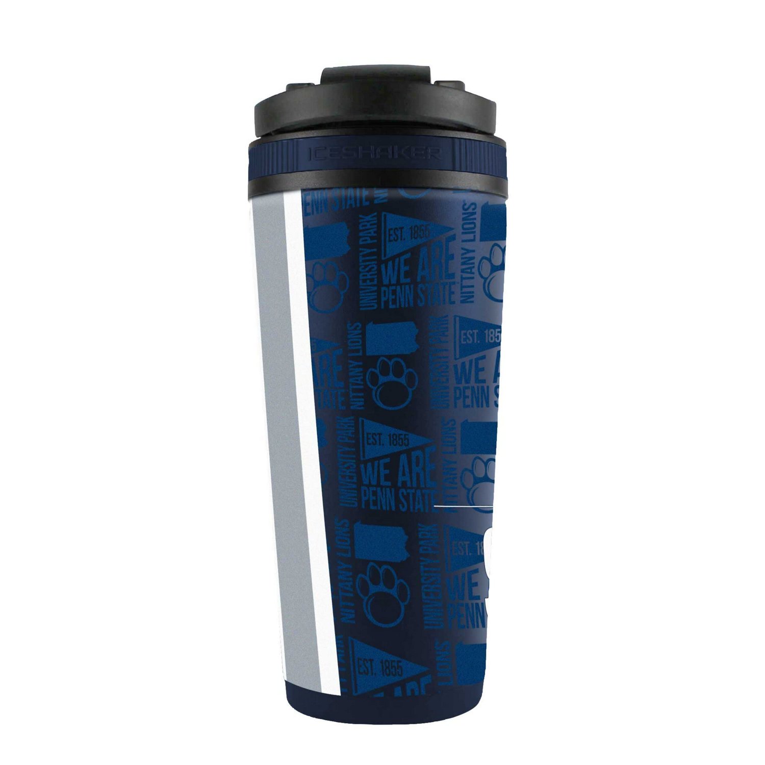 WinCraft Penn State Nittany Lions 26oz 4D Stainless Steel Ice Shaker Bottle - view number 2