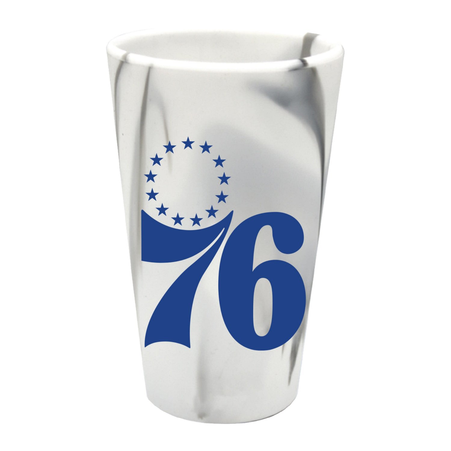 WinCraft Philadelphia 76ers 16oz Fashion Silicone Pint Glass - view number 1