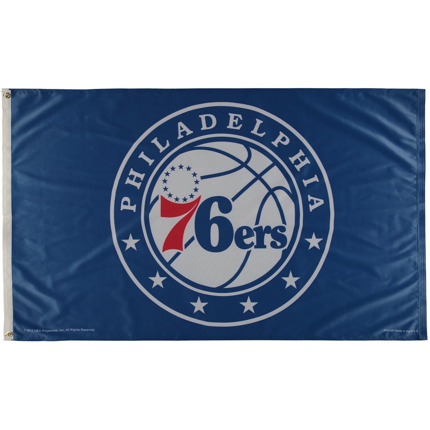 WinCraft Philadelphia 76ers Deluxe 3' x 5' Flag - view number 1
