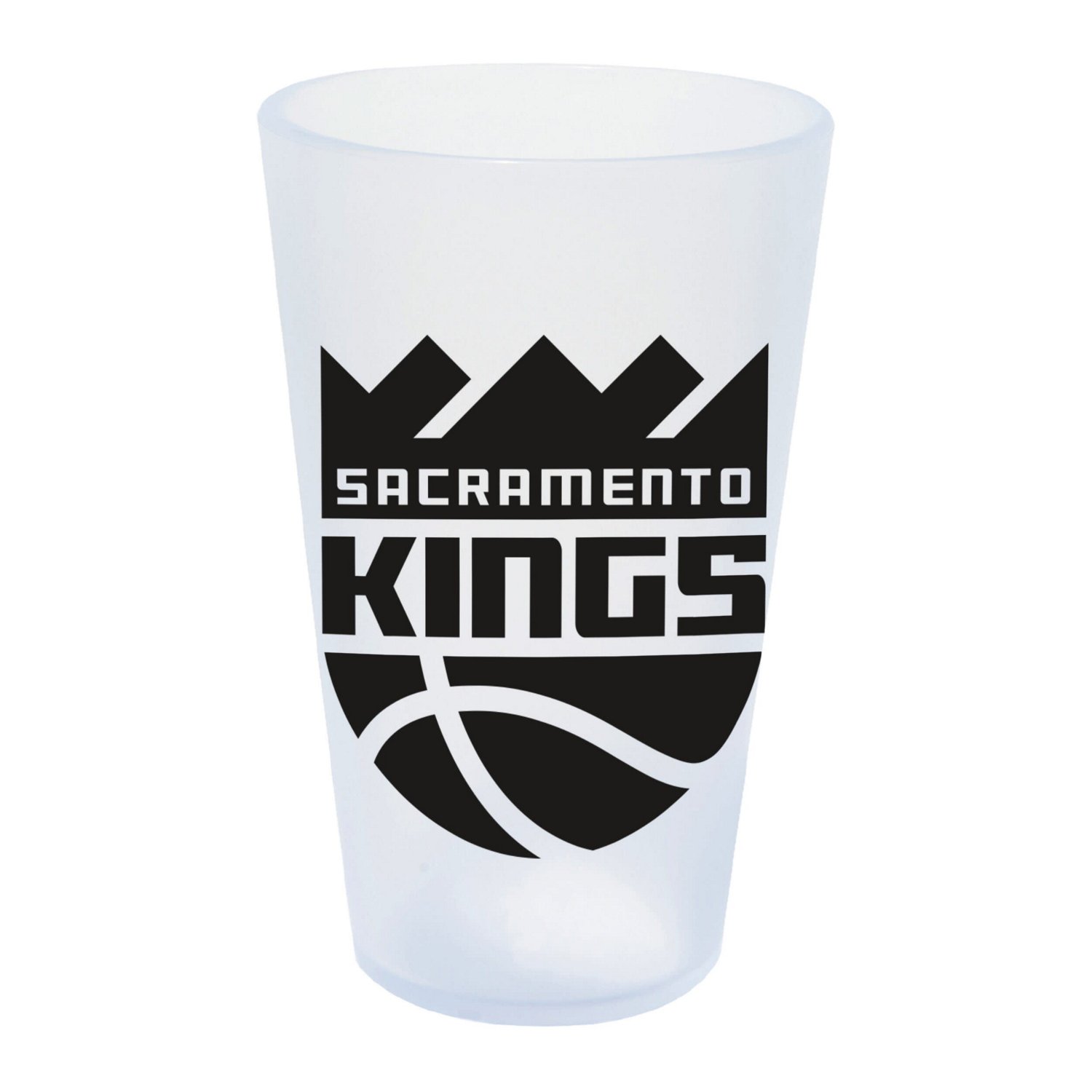 WinCraft Sacramento Kings 16oz Icicle Pint Glass
