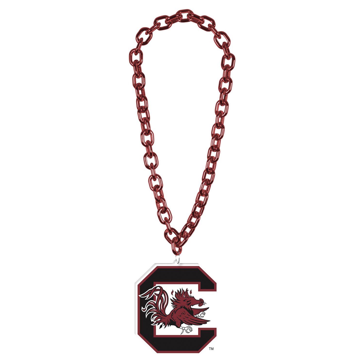 WinCraft South Carolina Gamecocks Big Chain Logo Necklace
