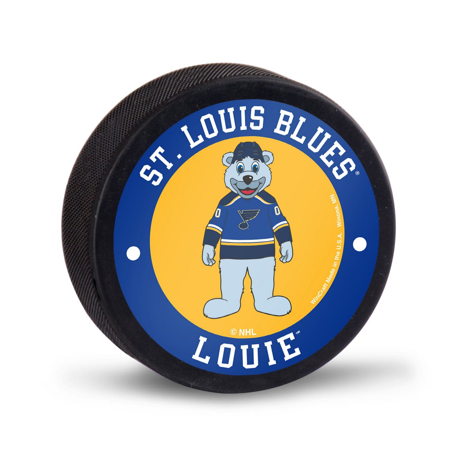 WinCraft St Louis Blues Mascot Hockey Puck - view number 1