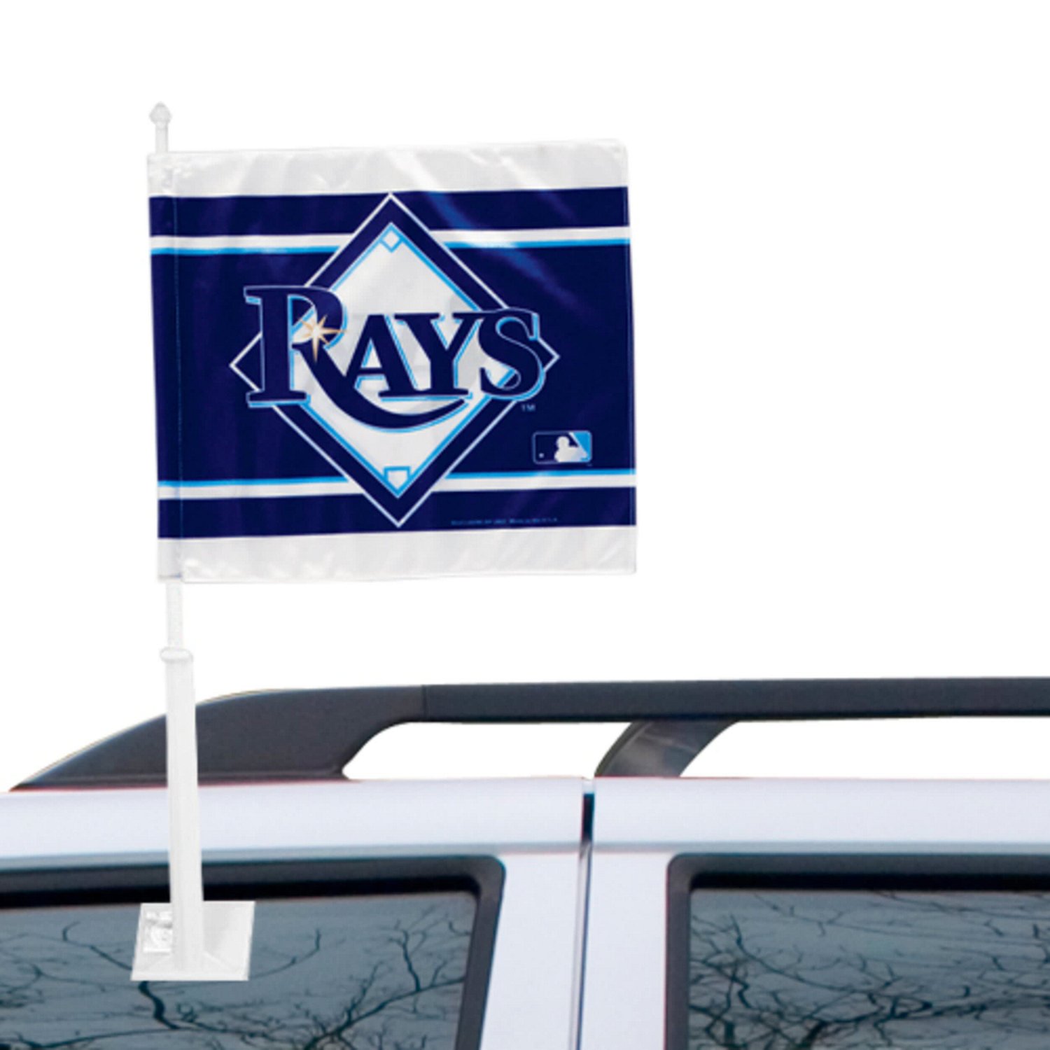 WinCraft Tampa Bay Rays Double-Sided Car Flag - Blue