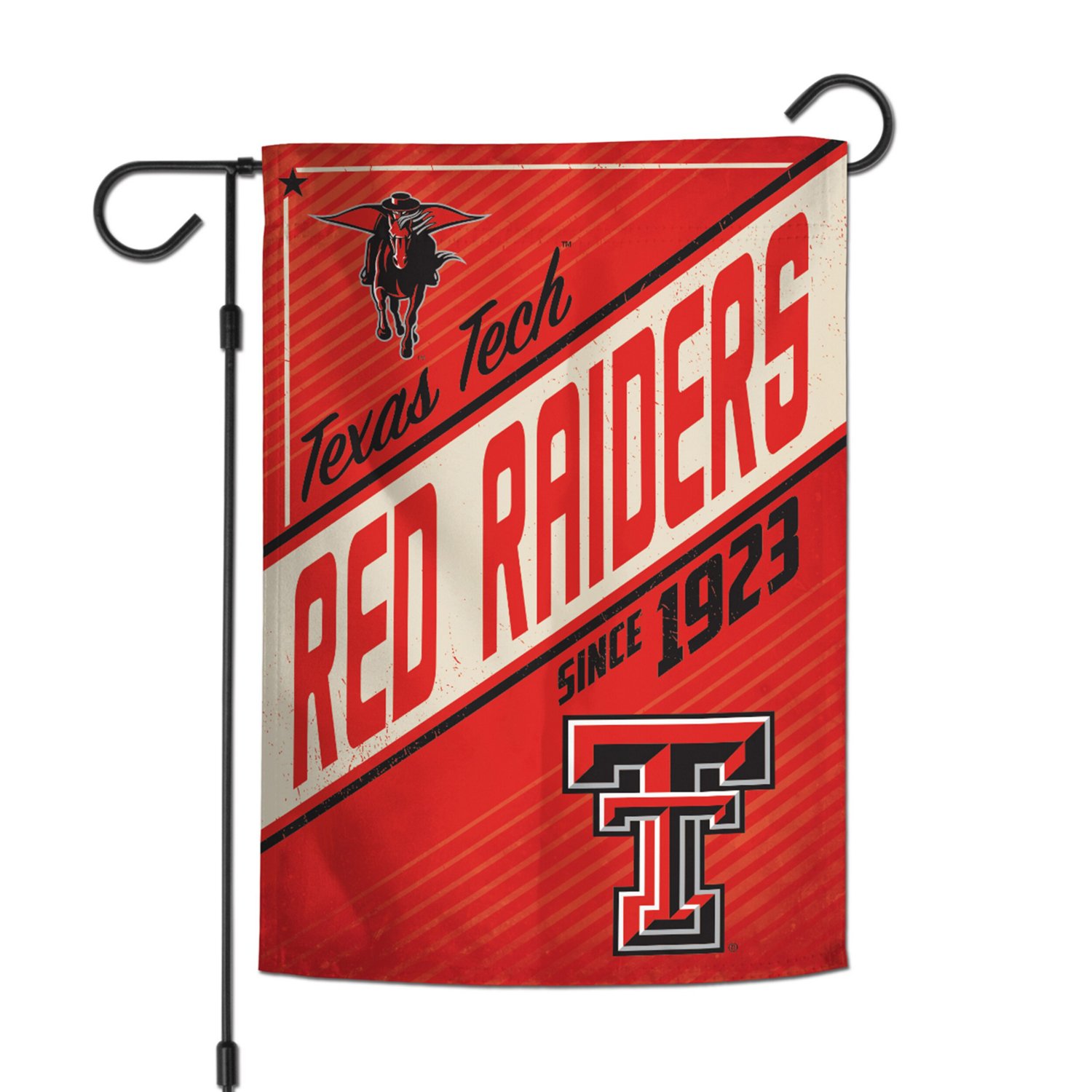 WinCraft Texas Tech Raiders 12" x 18" Throwback Logo Double-Sided Garden Flag                                                    - view number 1