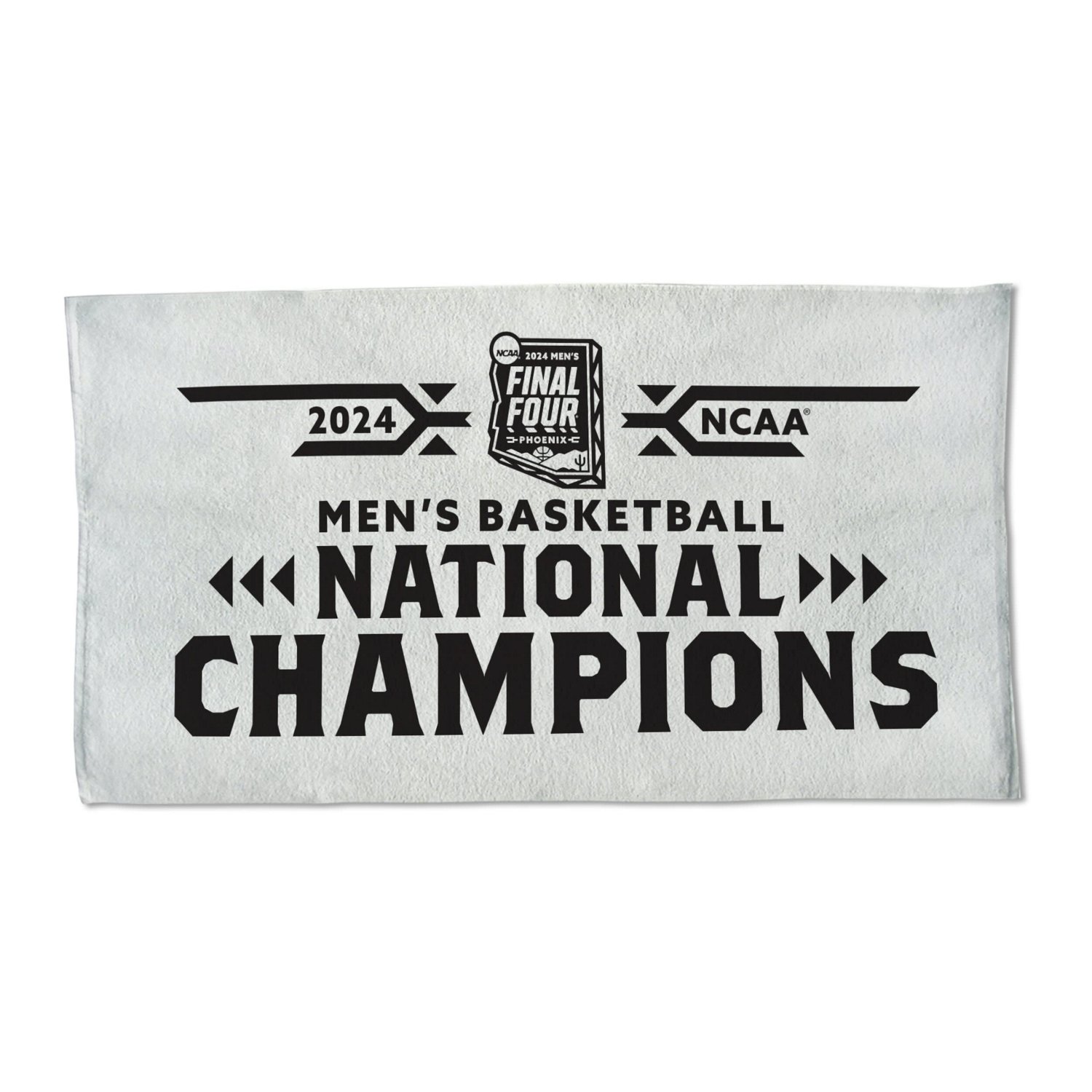 WinCraft UConn Huskies 2024 NCAA Men's Basketball National Champs Locker Room On-Court Double-Sided Celebration Towel            - view number 2