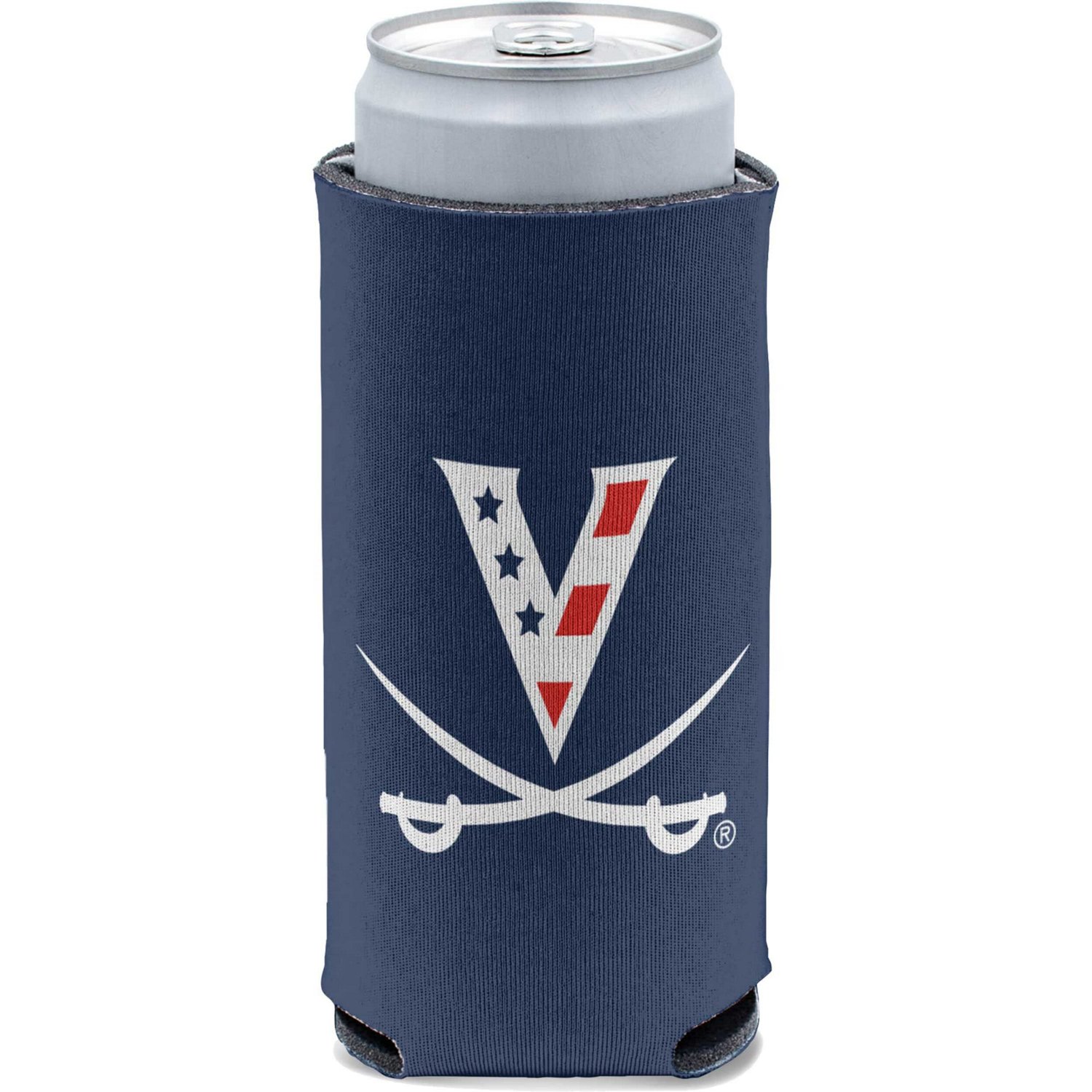 WinCraft Virginia Cavaliers 12oz  White  Hoo Slim Can Cooler