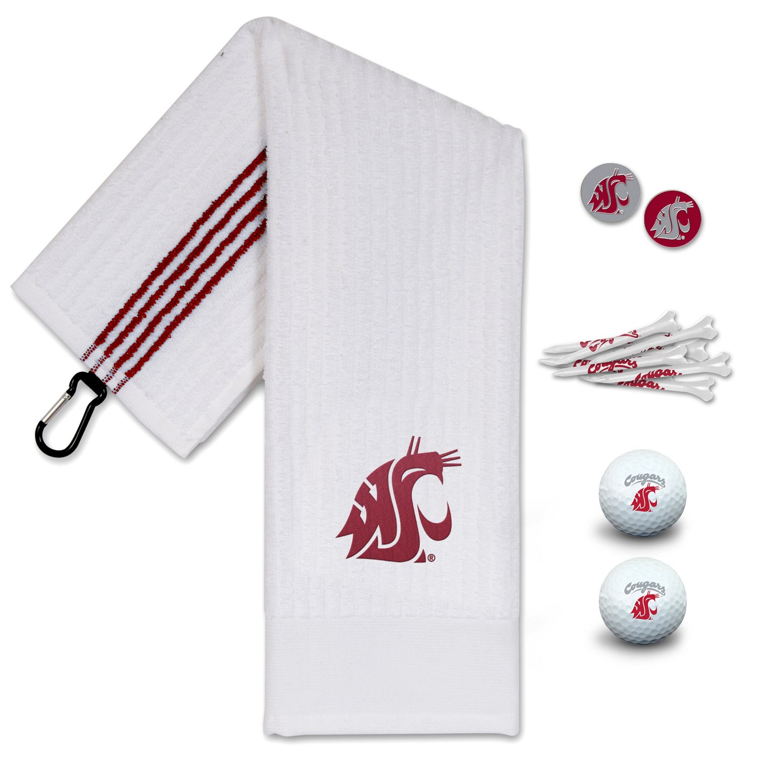 WinCraft Washington State Cougars Golf Gift Set - view number 1