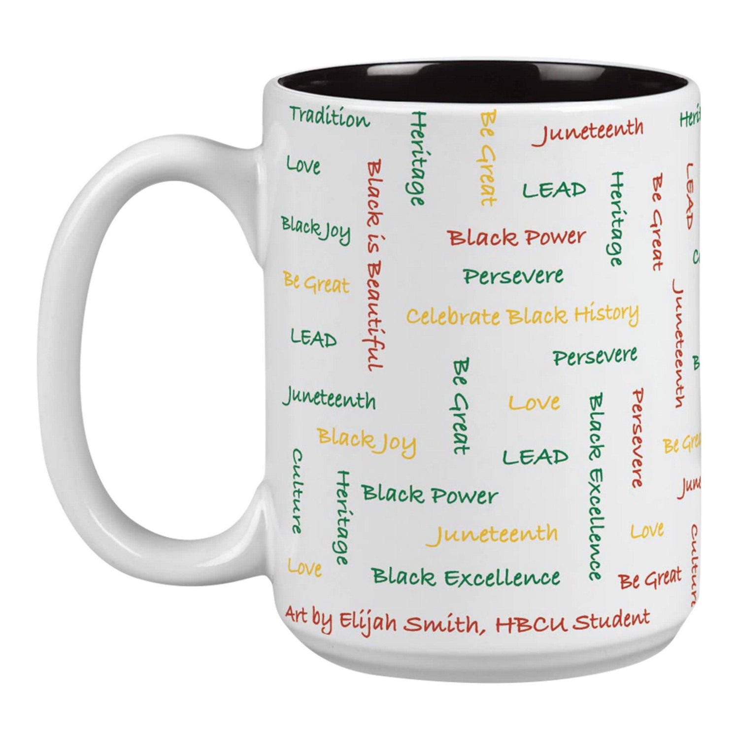 Winston-Salem State Rams 15oz History Month Mug - view number 2