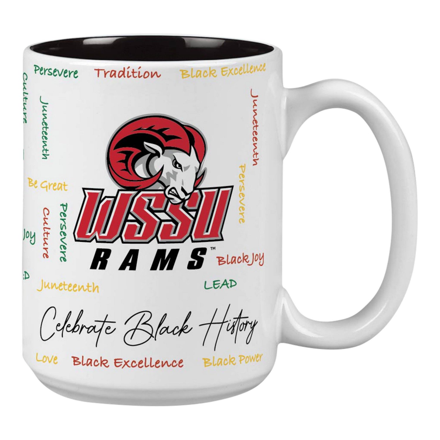 Winston-Salem State Rams 15oz History Month Mug - view number 1