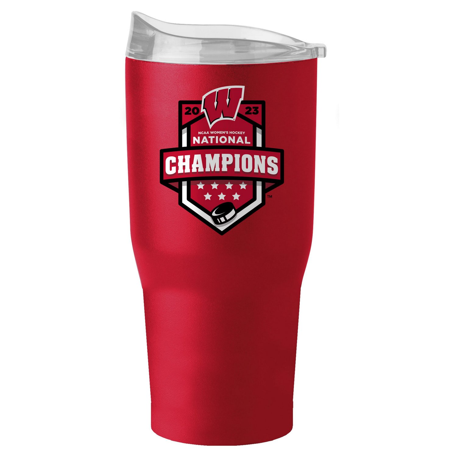 Wisconsin Badgers 2023 NCAA Women's Ice Hockey National Champions 30oz Tumbler - view number 1