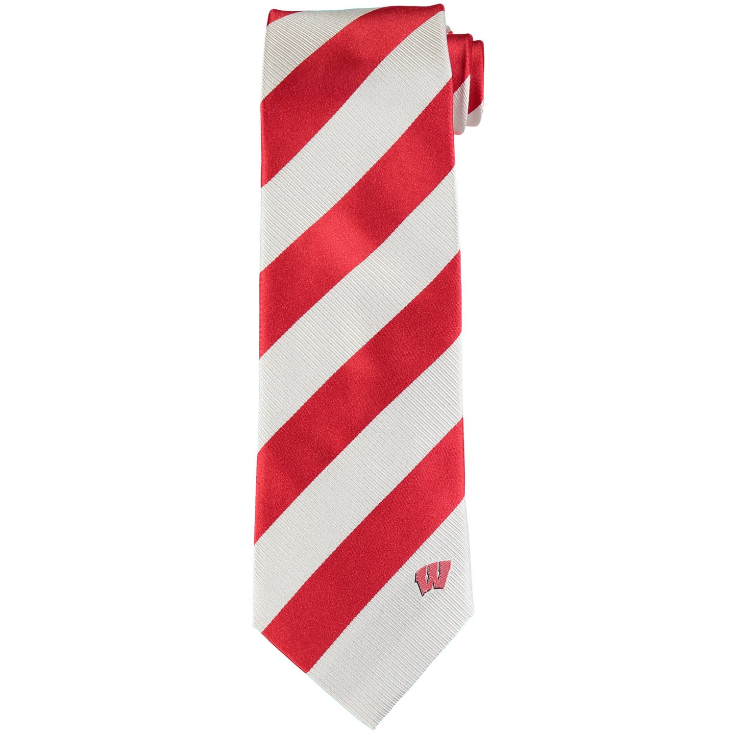 Wisconsin Badgers Regiment Woven Silk Tie