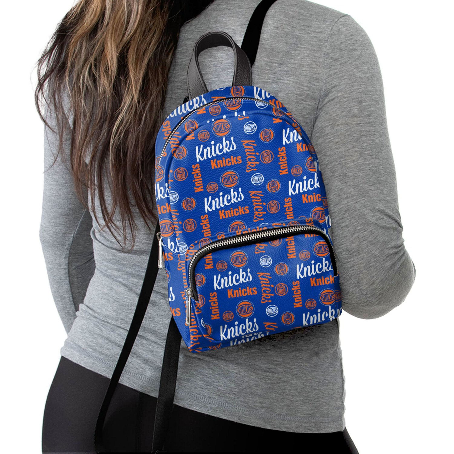 Youth FOCO New York Knicks Repeat Brooklyn Mini Backpack - view number 3