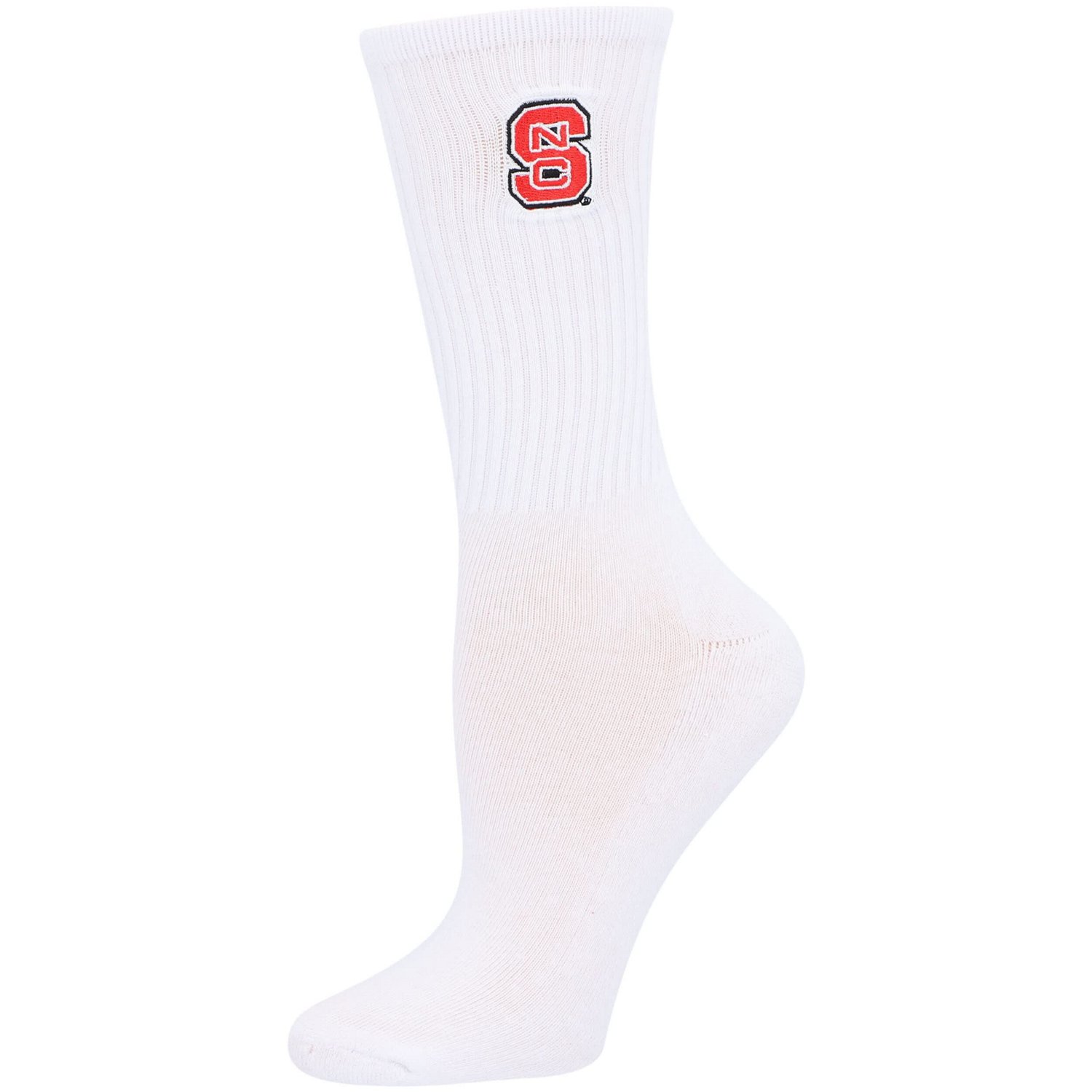 ZooZatz /White NC State Wolfpack 2-Pack Quarter-Length Socks - view number 3