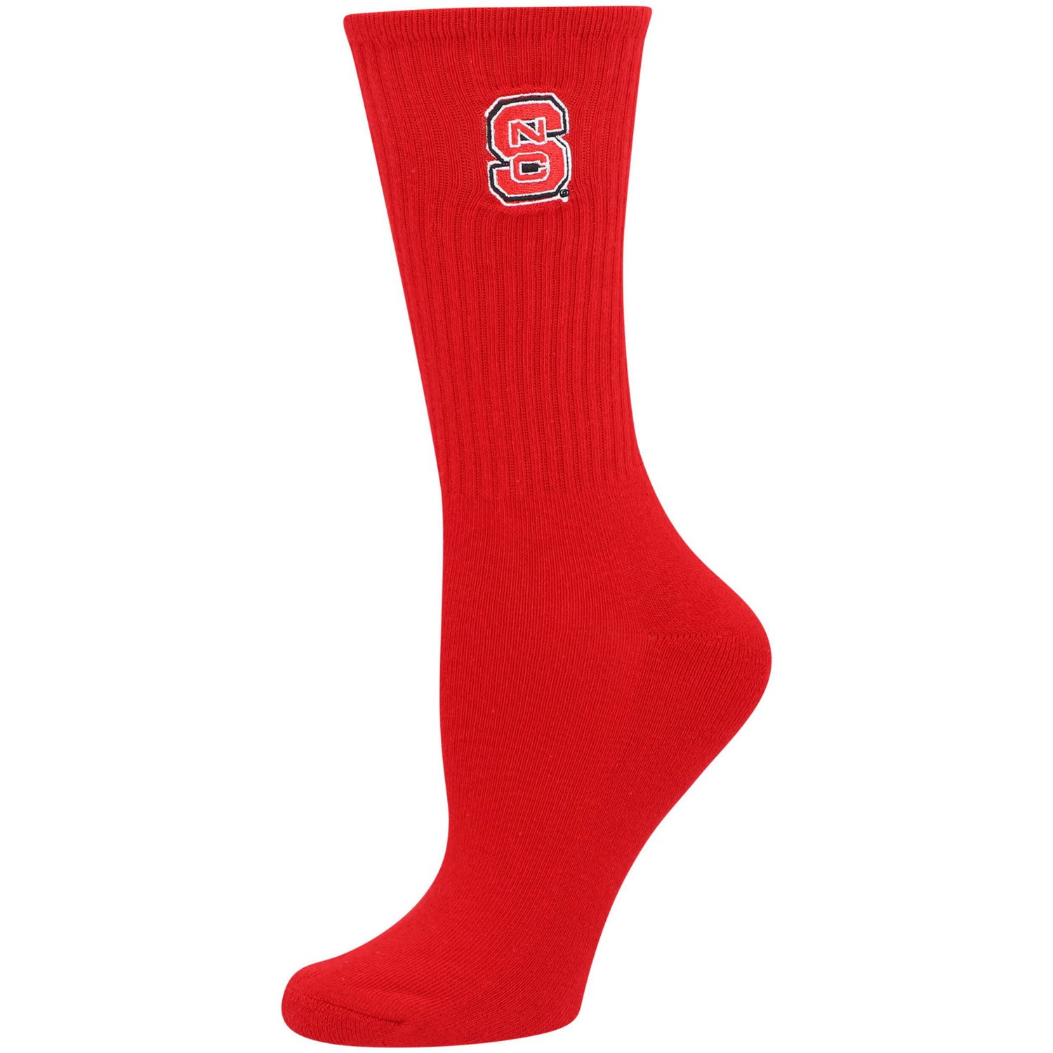 ZooZatz /White NC State Wolfpack 2-Pack Quarter-Length Socks - view number 2
