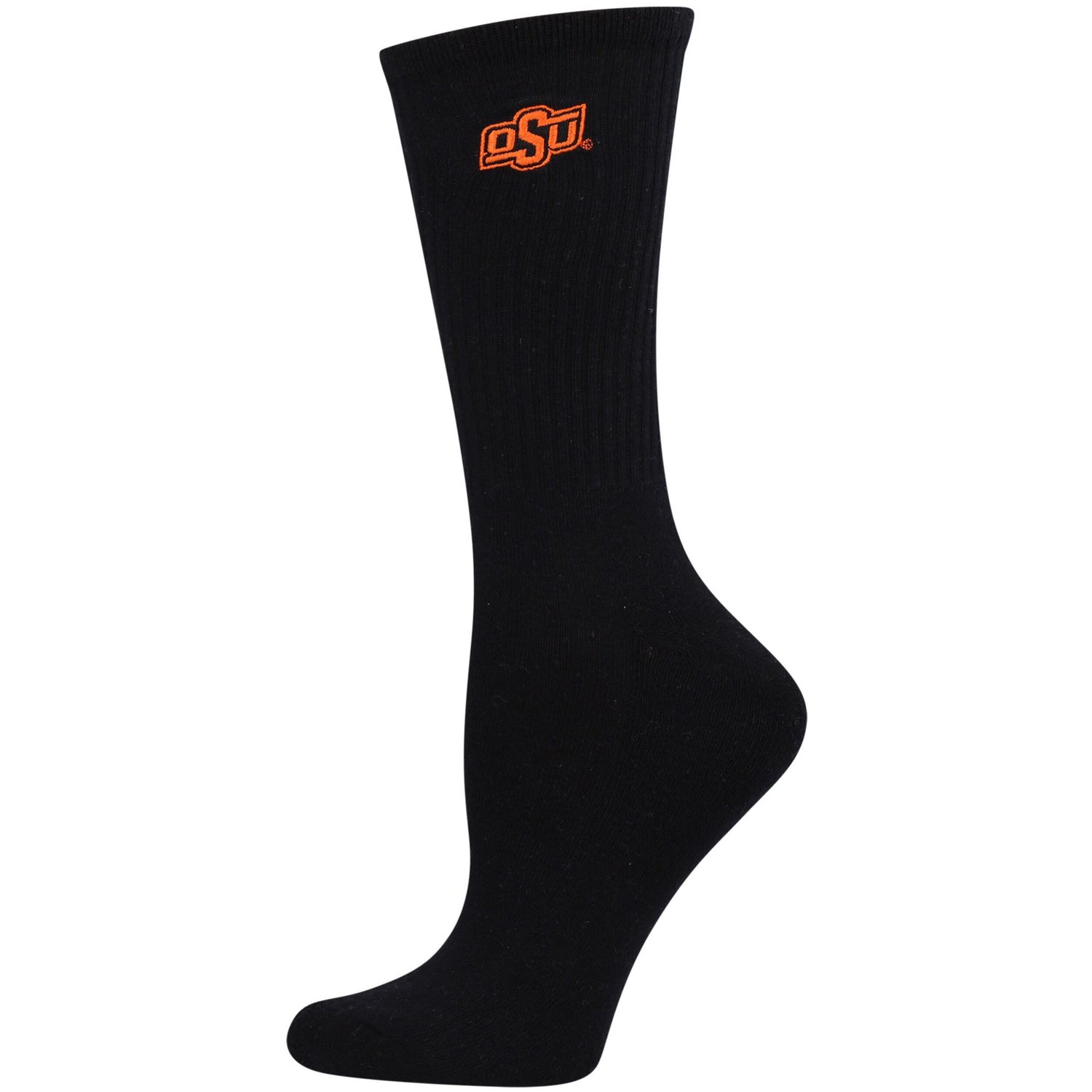 ZooZatz /White Oklahoma State Cowboys 2-Pack Quarter-Length Socks - view number 3