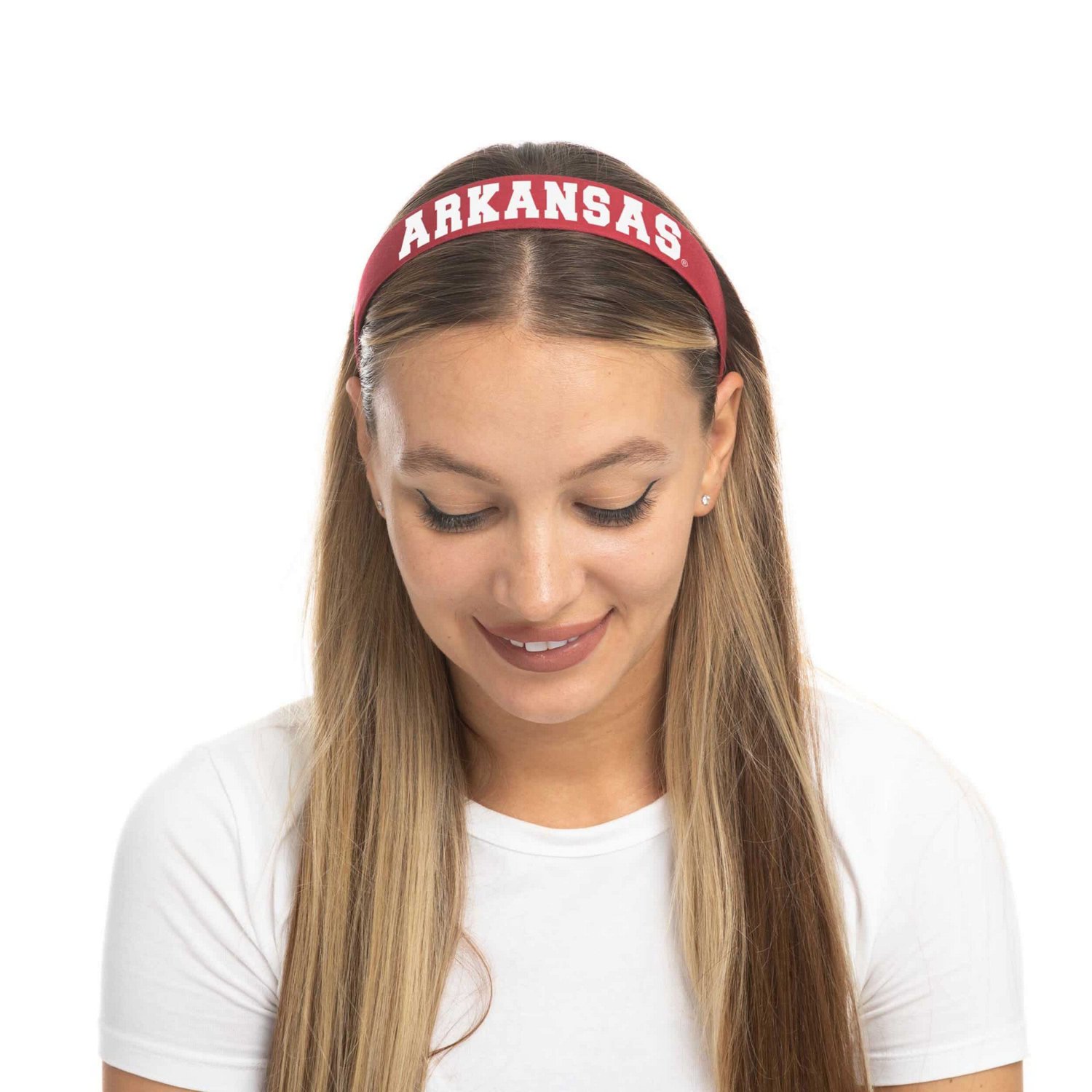 ZooZatz Arkansas Razorbacks Hard Headband                                                                                        - view number 2