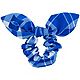 ZooZatz Duke Devils Plaid Scrunchie with Bow                                                                                     - view number 1 selected