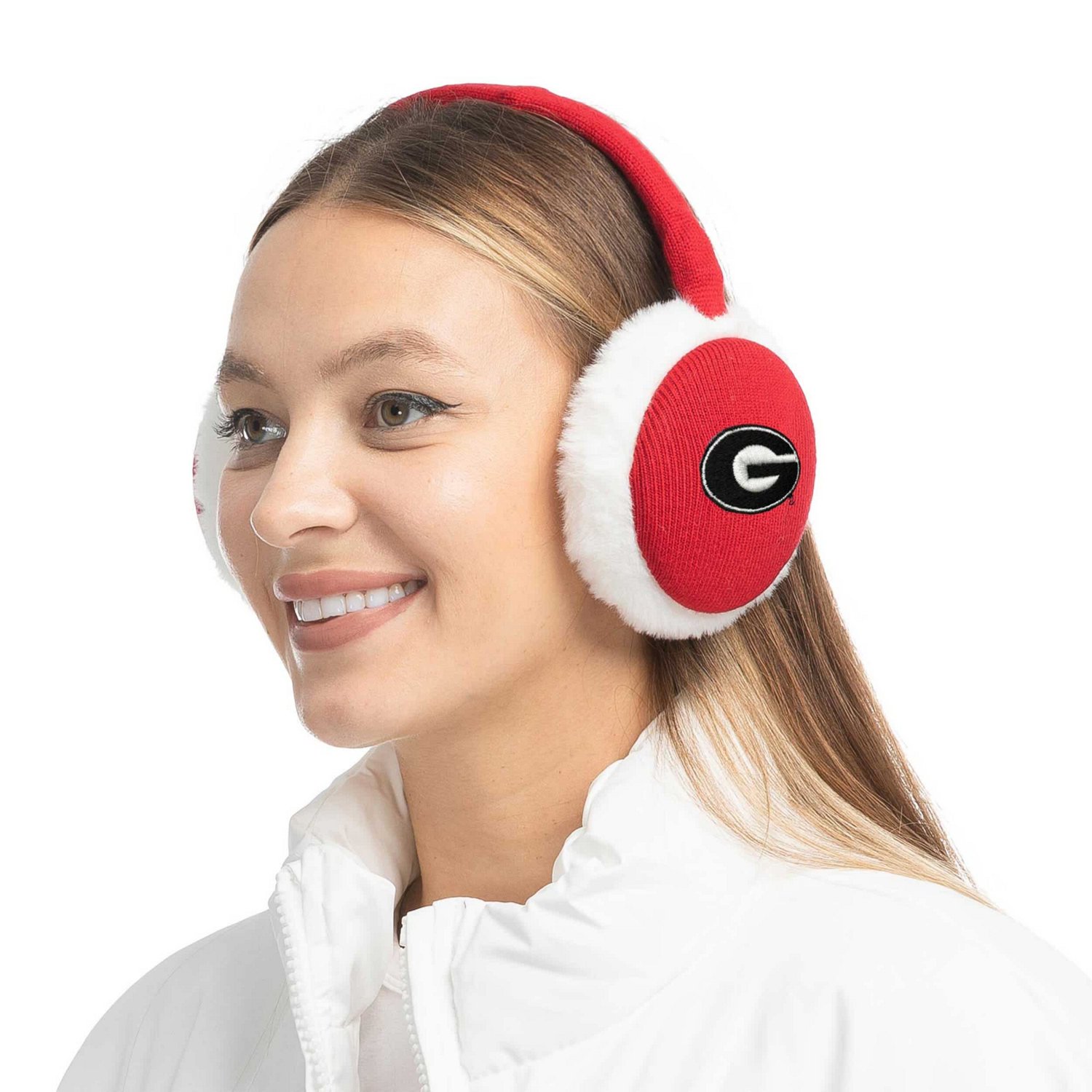 ZooZatz Georgia Bulldogs Fashion Knit Earmuffs