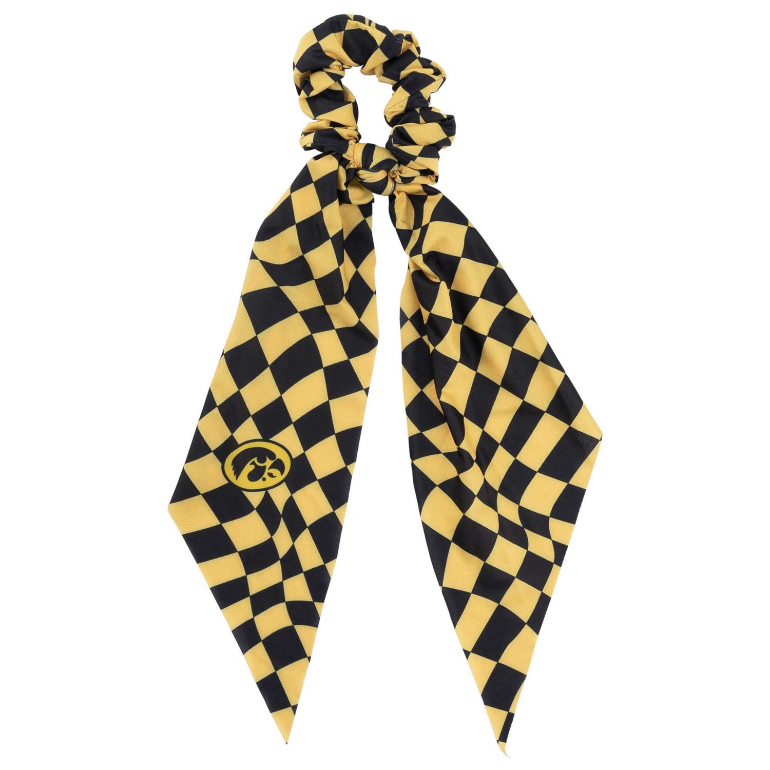 ZooZatz Iowa Hawkeyes Checkered Scrunchie Scarf - view number 1