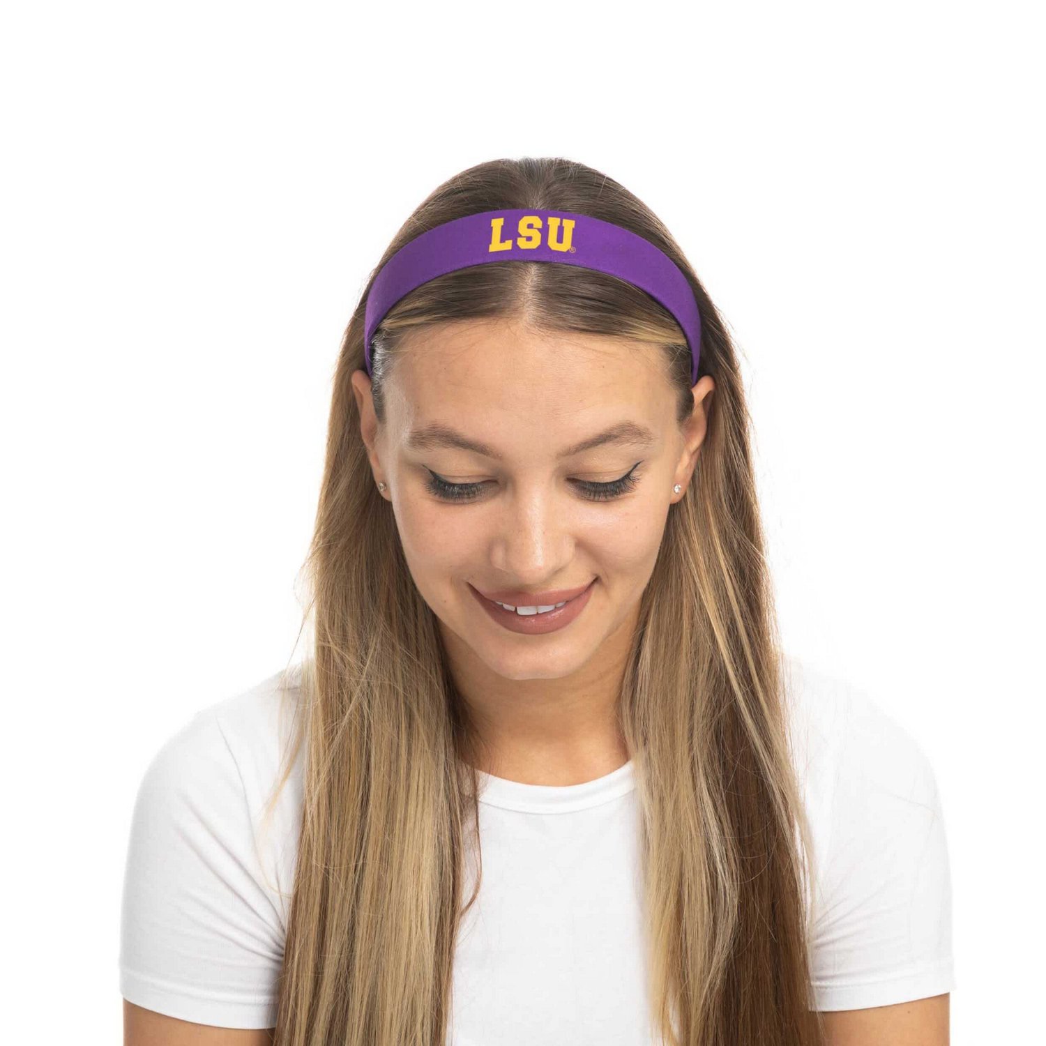 ZooZatz LSU Tigers Hard Headband - view number 2