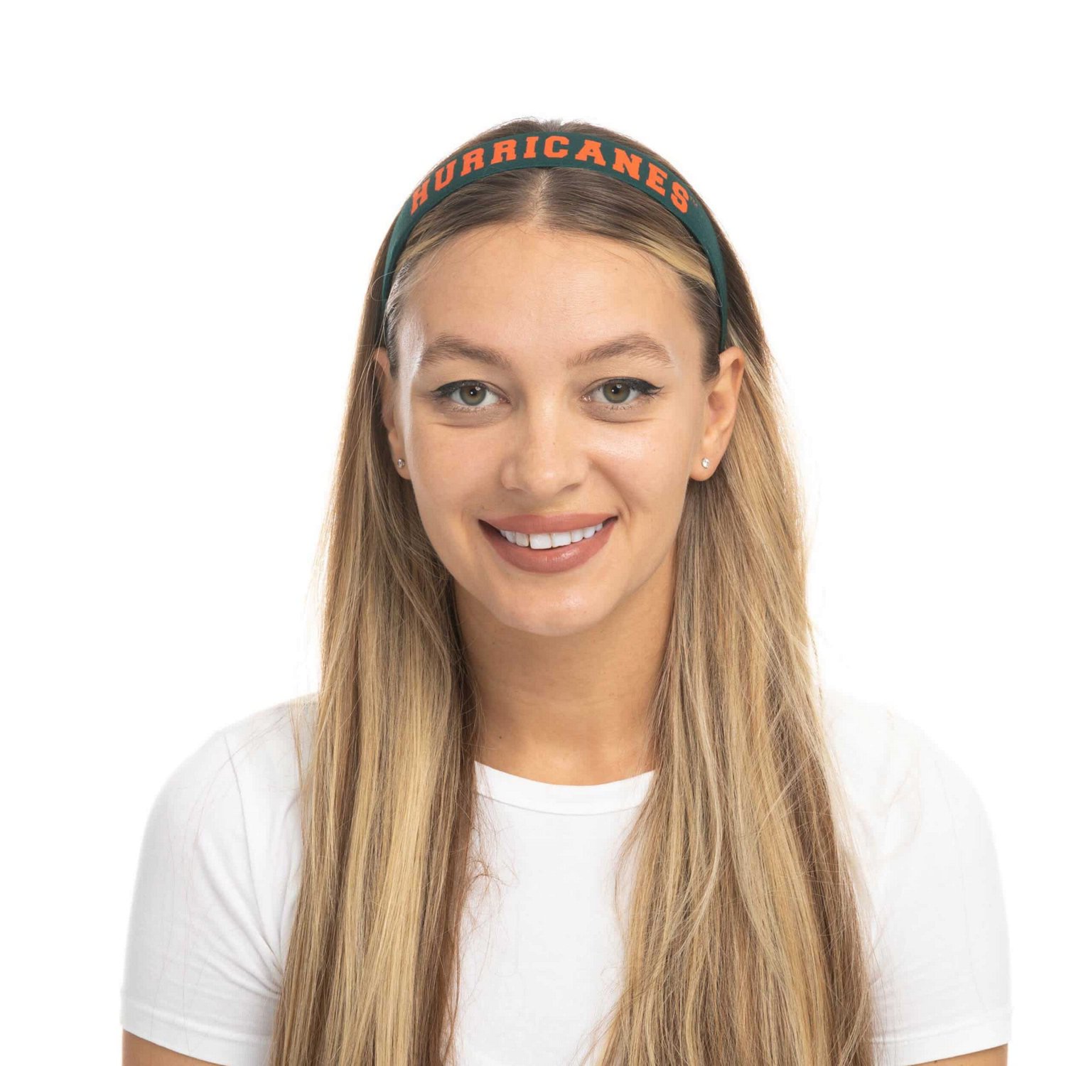 ZooZatz Miami Hurricanes Hard Headband - view number 3