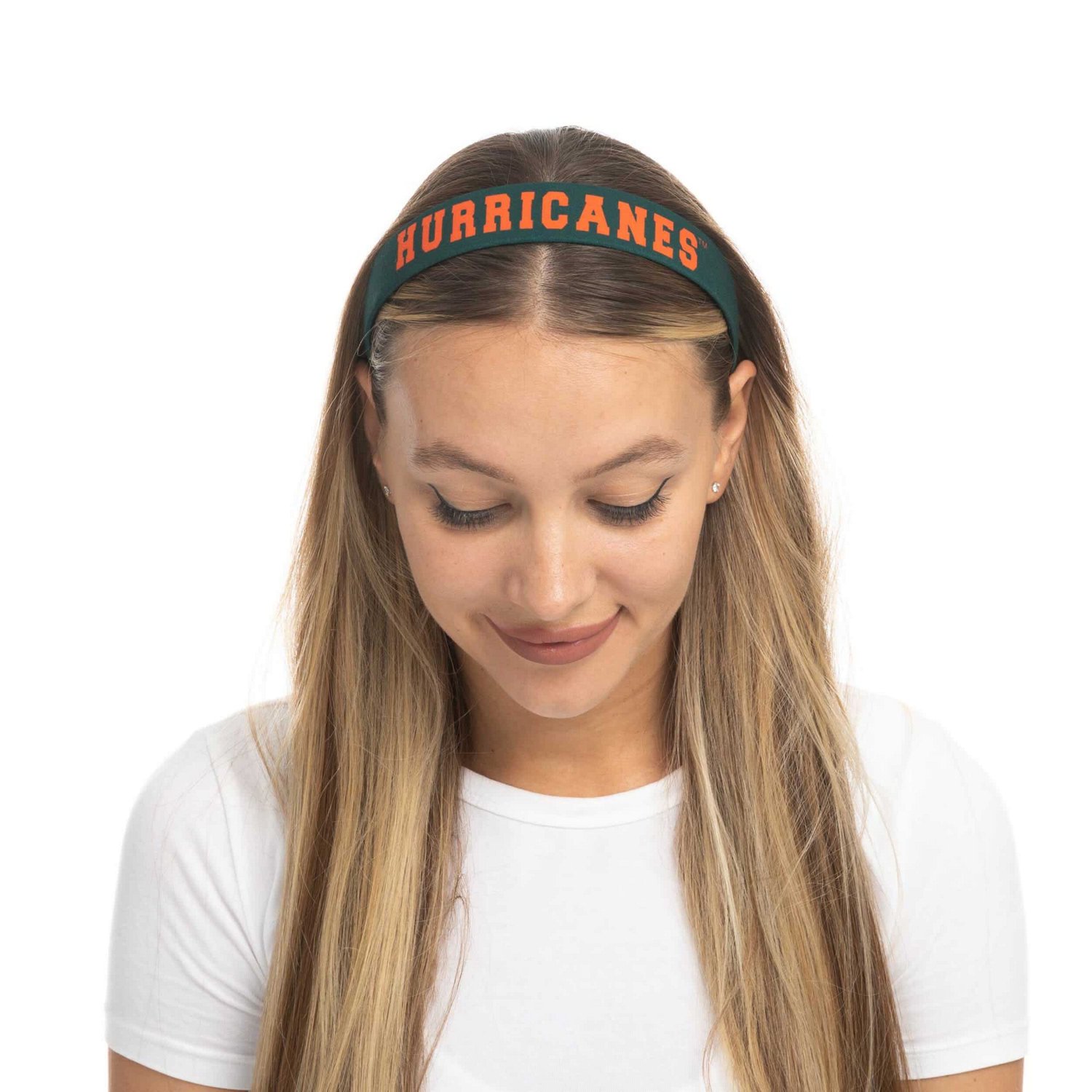 ZooZatz Miami Hurricanes Hard Headband - view number 2