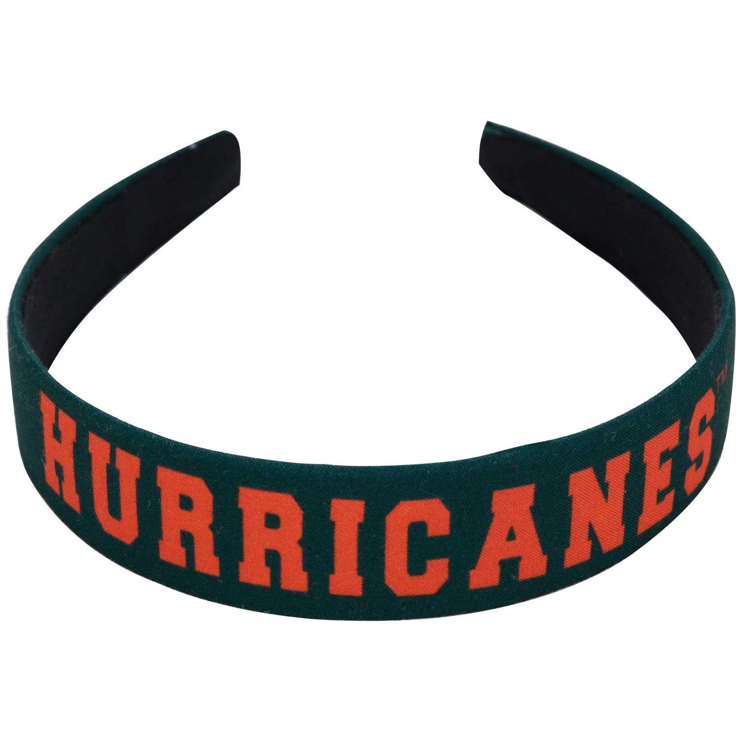 ZooZatz Miami Hurricanes Hard Headband
