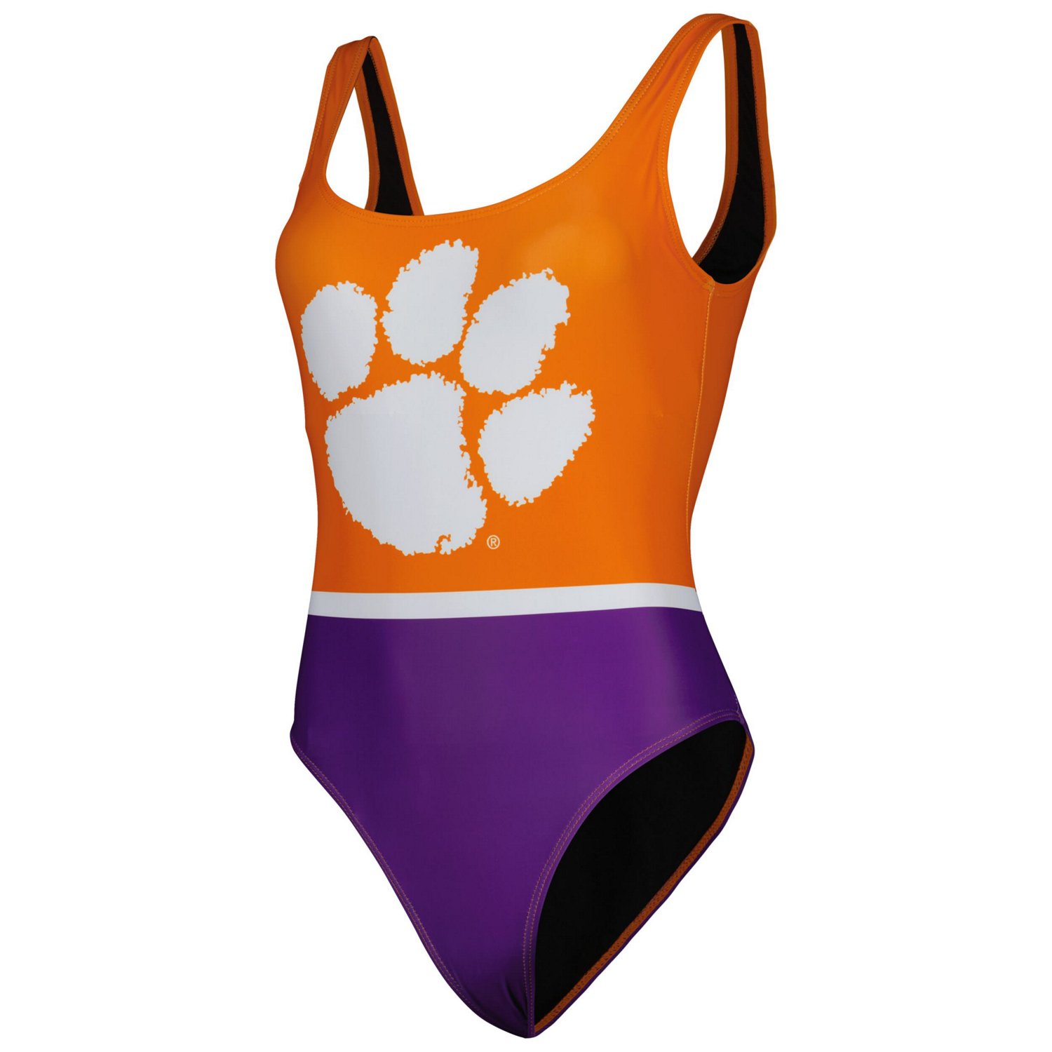 FOCO Women's Clemson Tigers 1-Piece Bathing Suit                                                                                 - view number 2