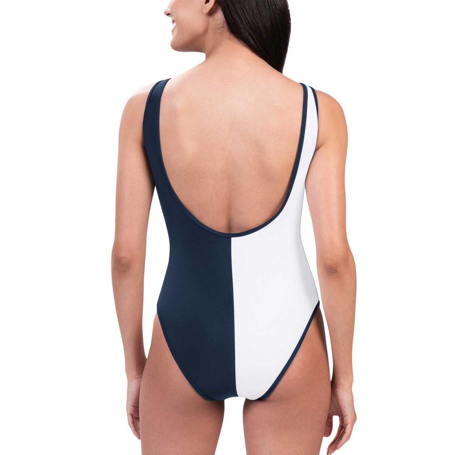 G-III 4Her by Carl Banks White Los Angeles Dodgers Last Stand One-Piece Swimsuit - view number 2