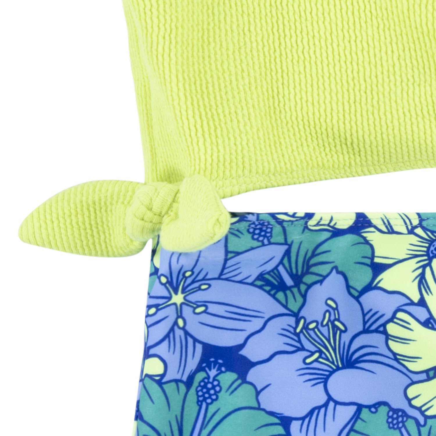 Hurley Girls' Floral Crossback Monokini - view number 3